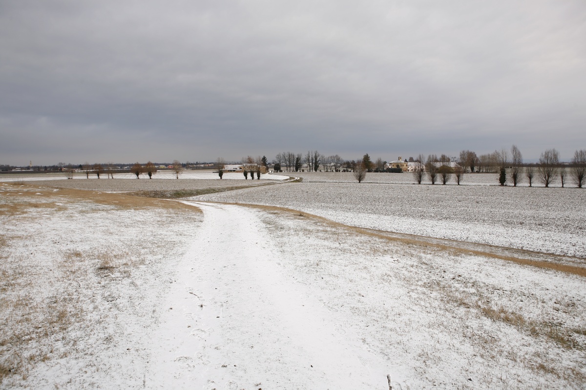 Venetian countryside - Bonavigo (vr) from the bank of the Ad...