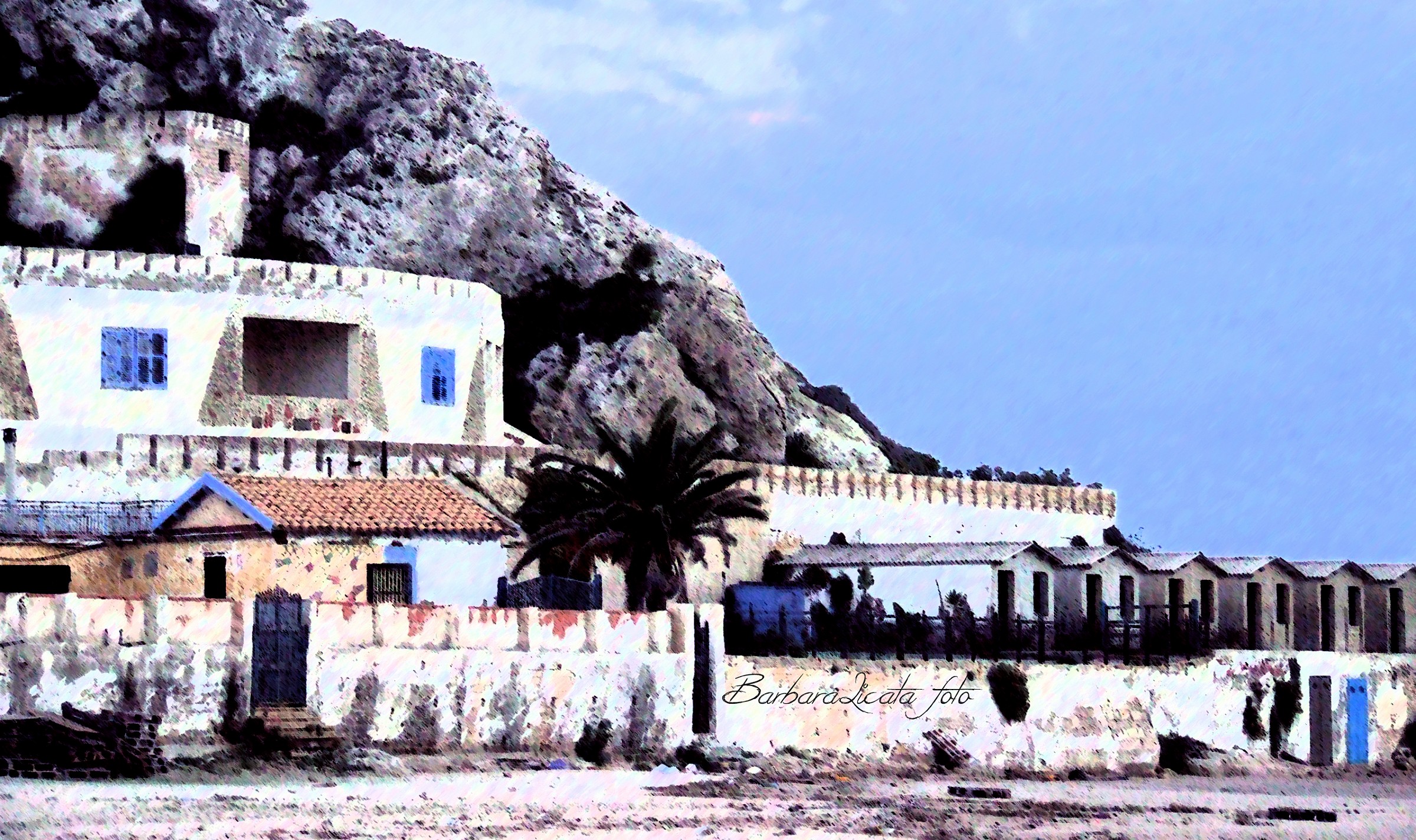 as a little Santorini...from Mollarella beach...Licata