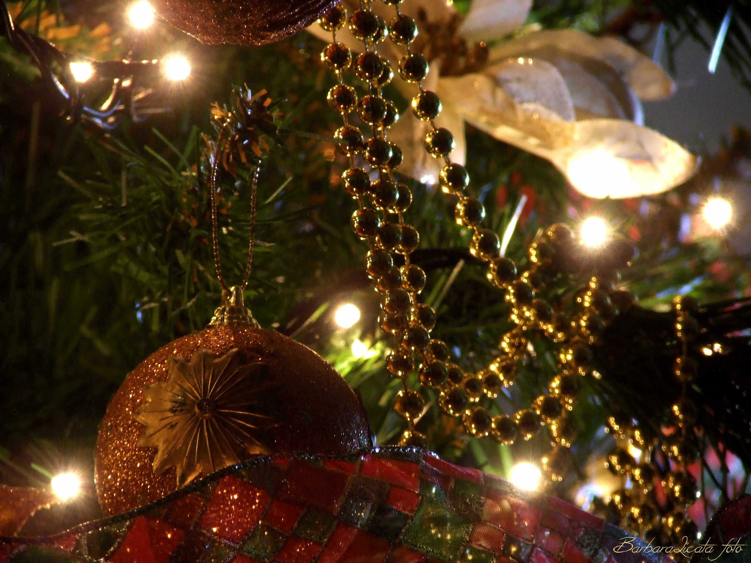 particolare albero di Natale