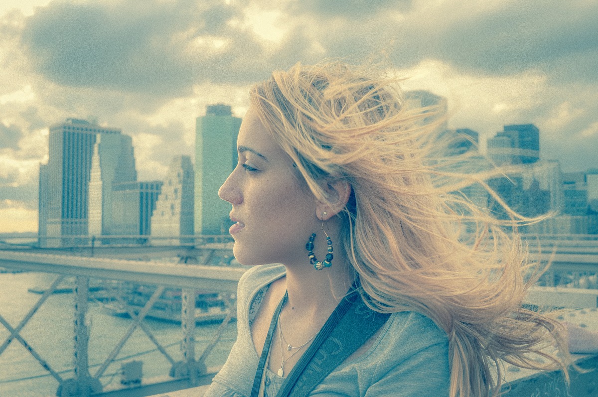 Looking over the bridge