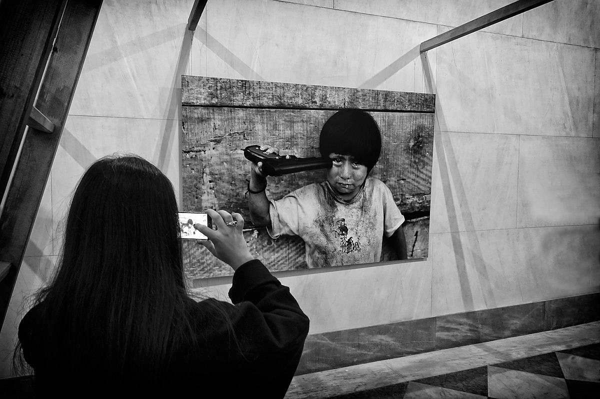 Re-photographing a drama