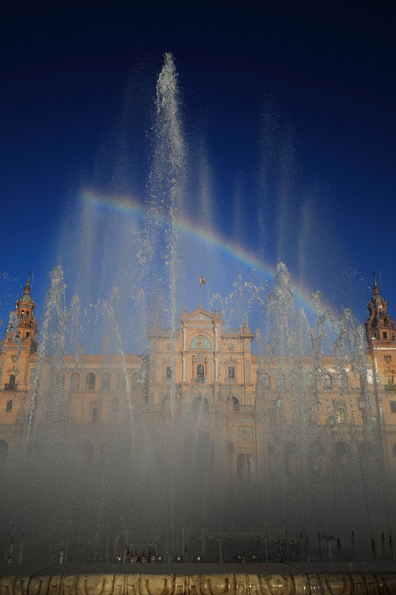Rainbow in Siviglia