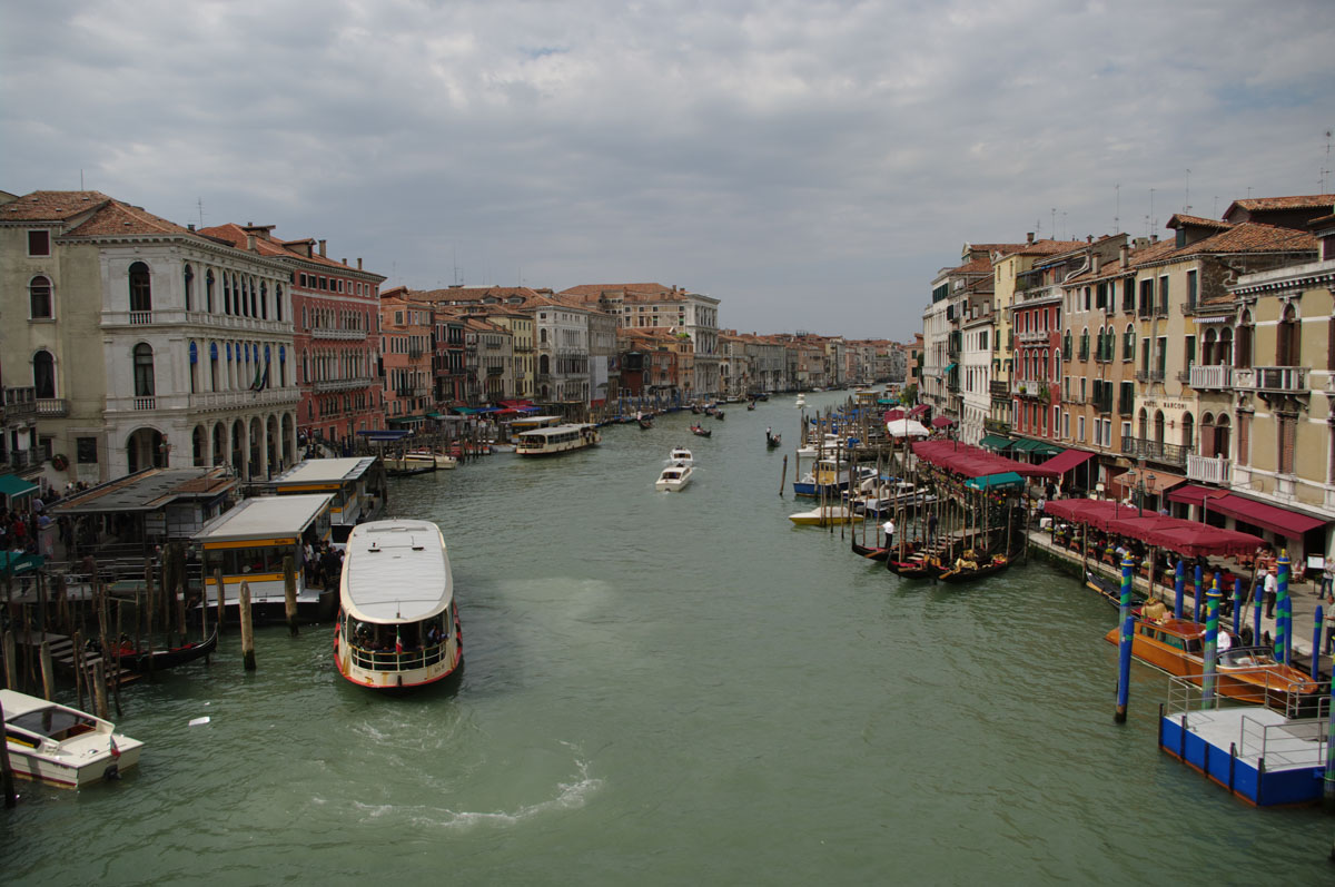 Il canal Grande a Venezia
