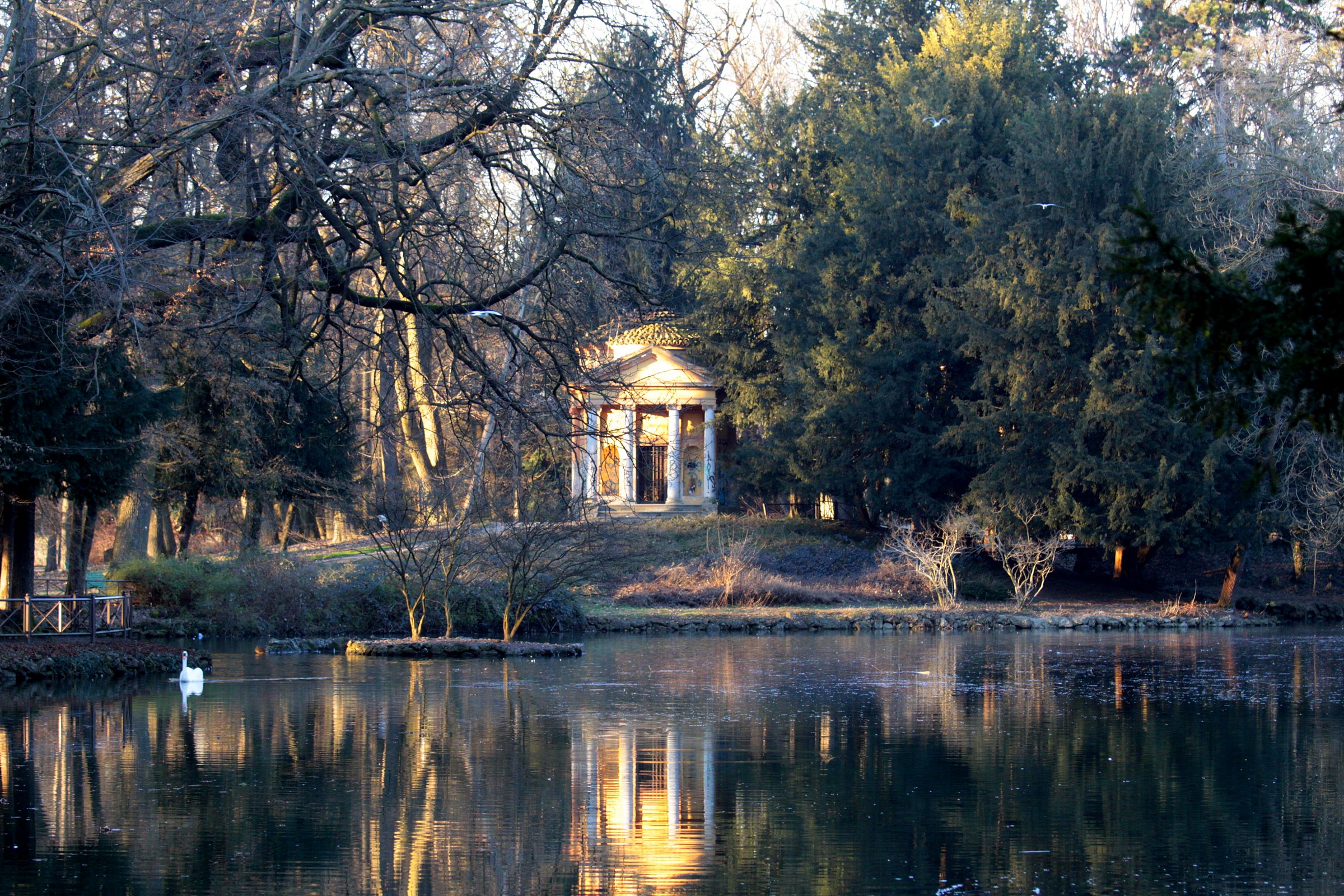 Monza, laghetto Villa Reale
