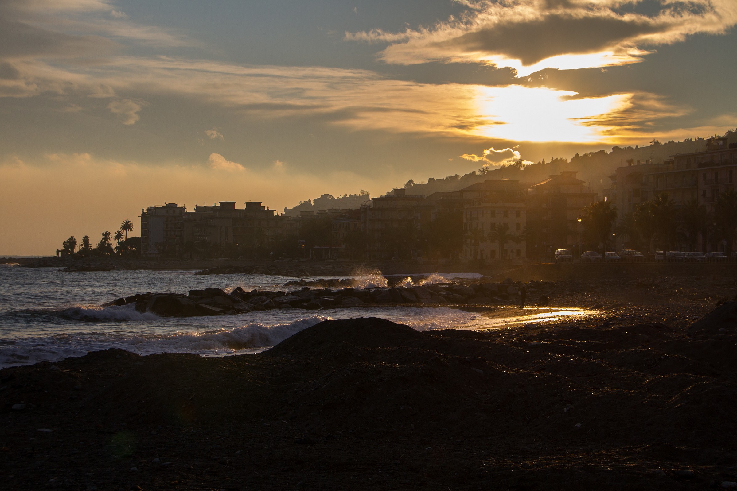 Tramonto di Cogoleto