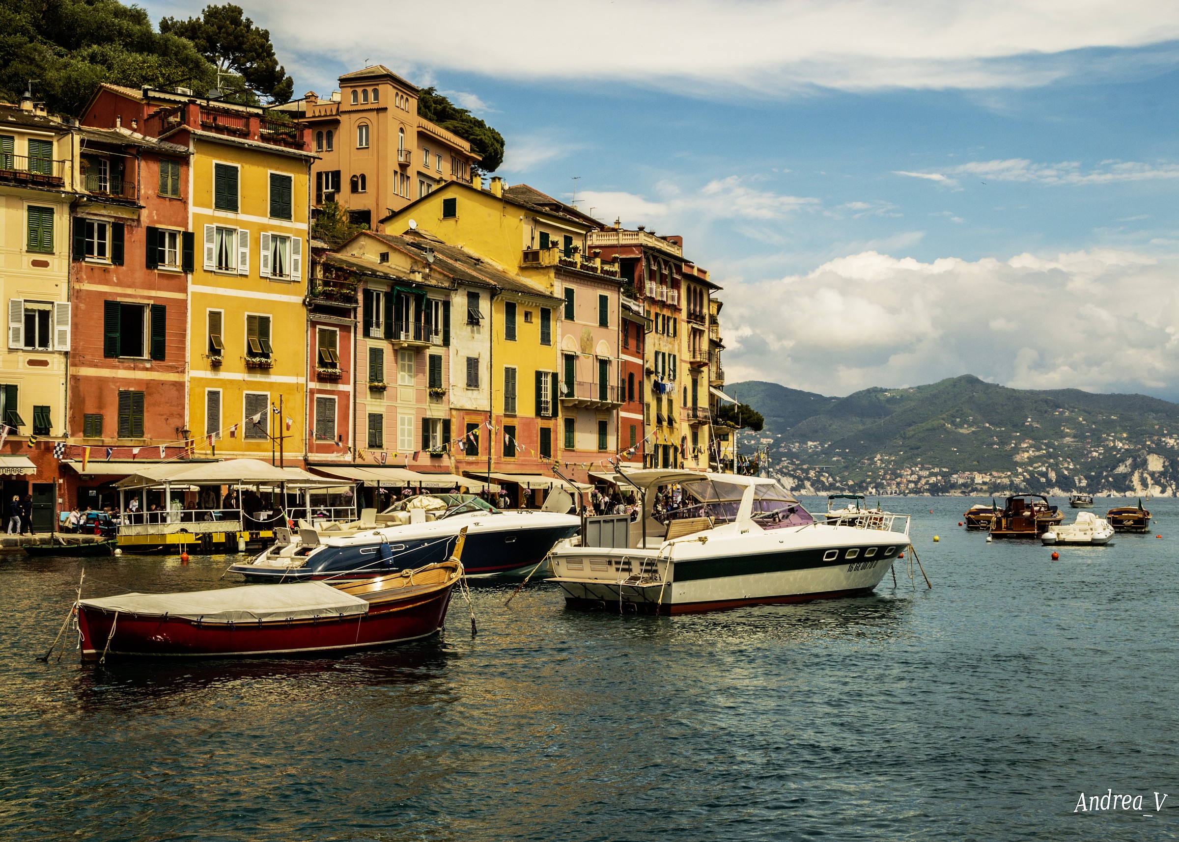 The colors of Portofino!