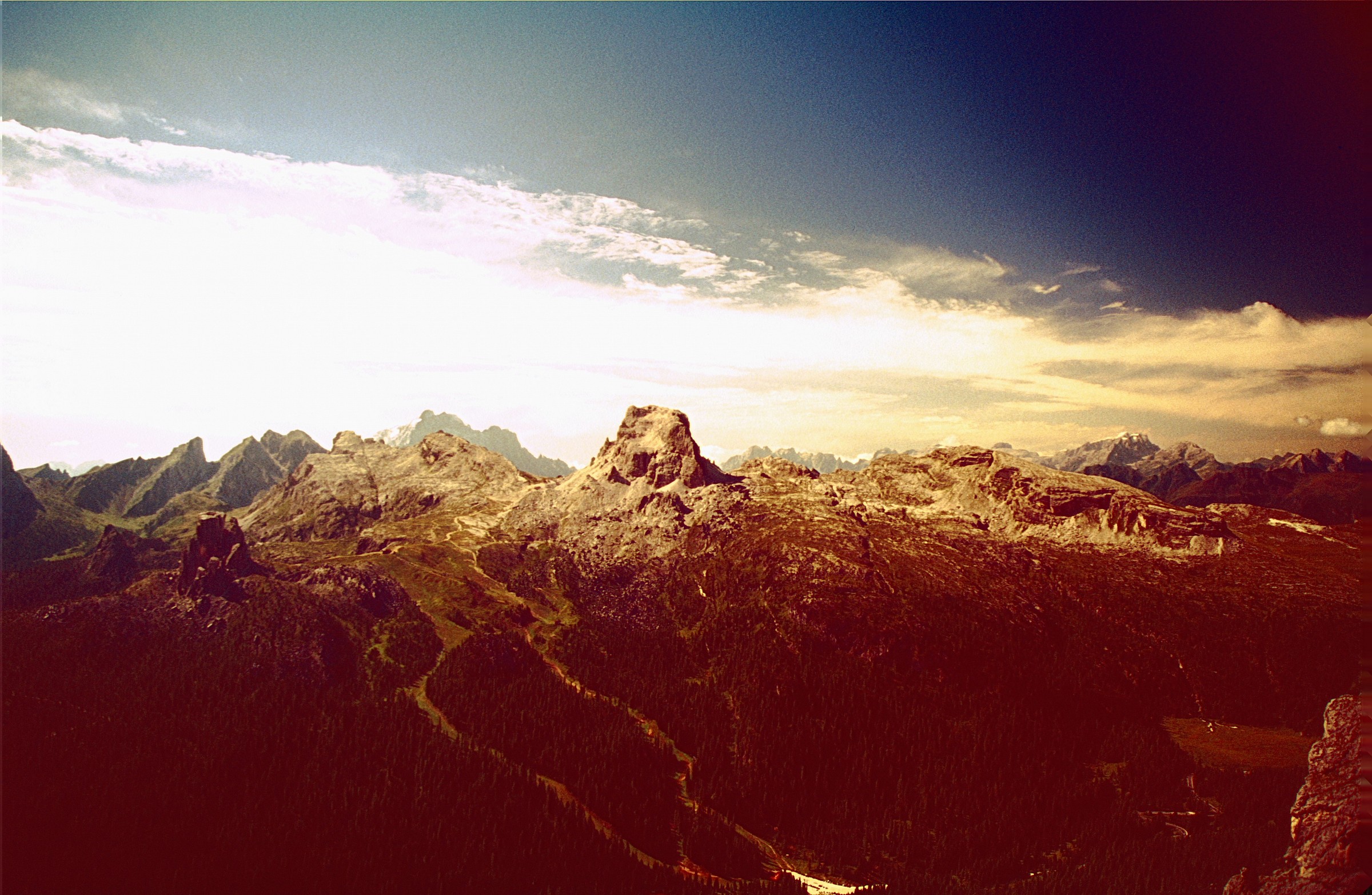 Giau and Cinquetorri from rif.Lagazuoi