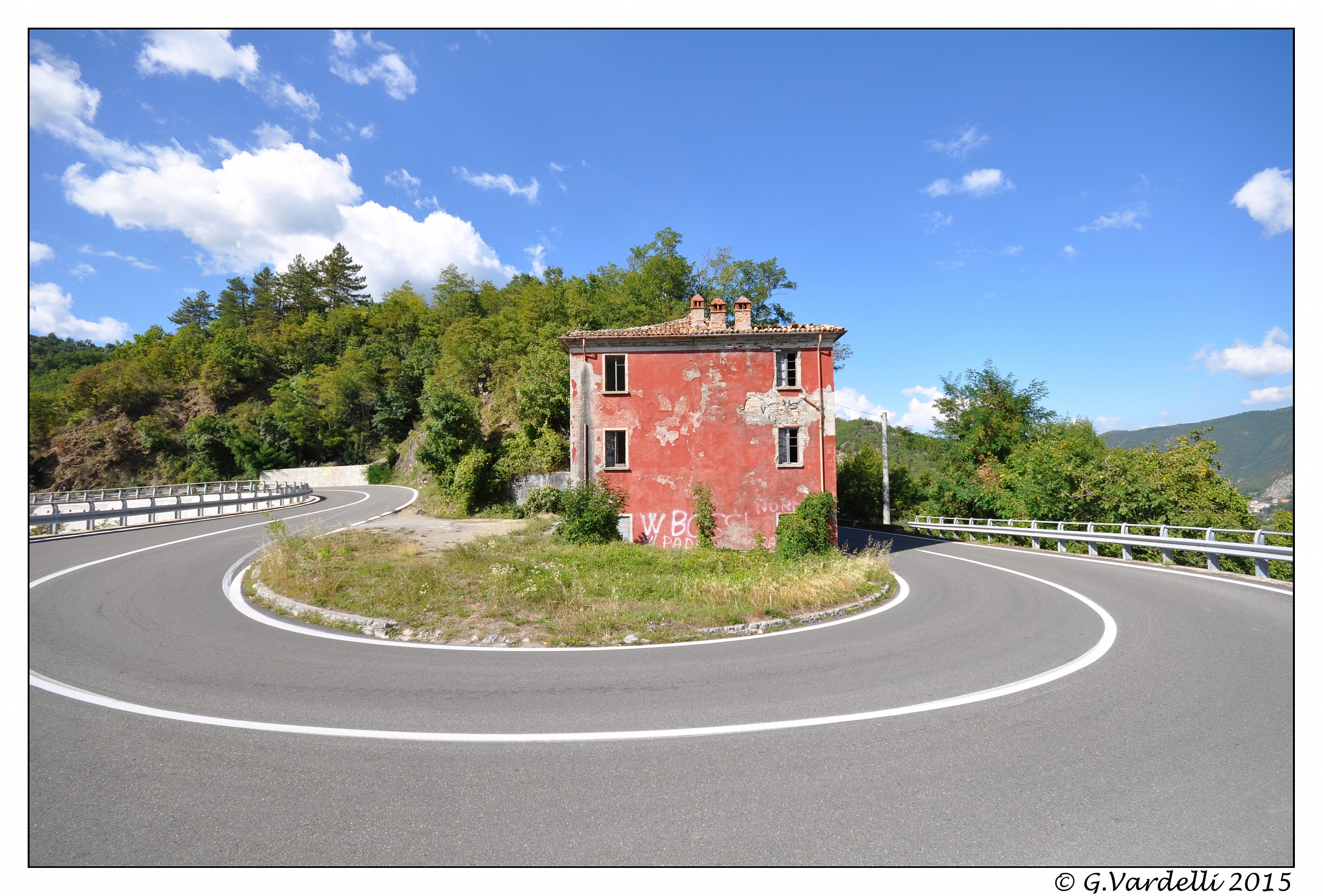 The house Cantoniera (Marsaglia)