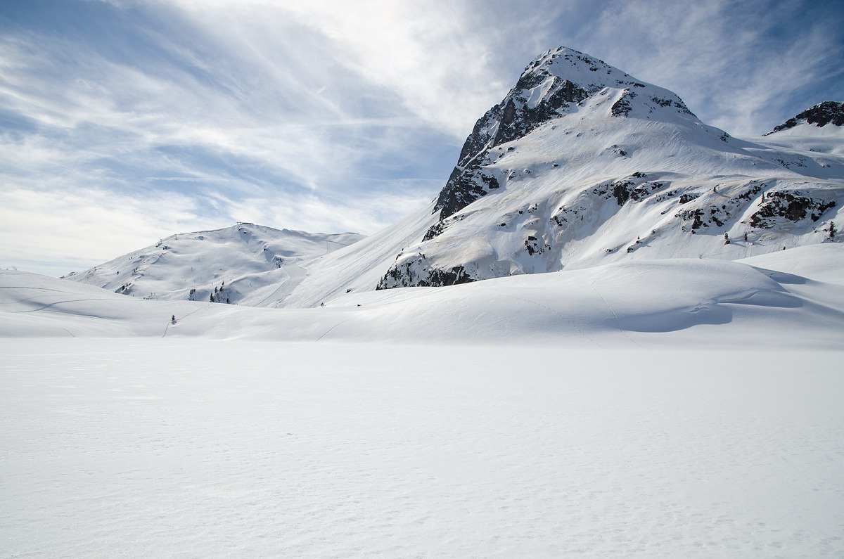 Colbricon ....e sotto c'è il lago