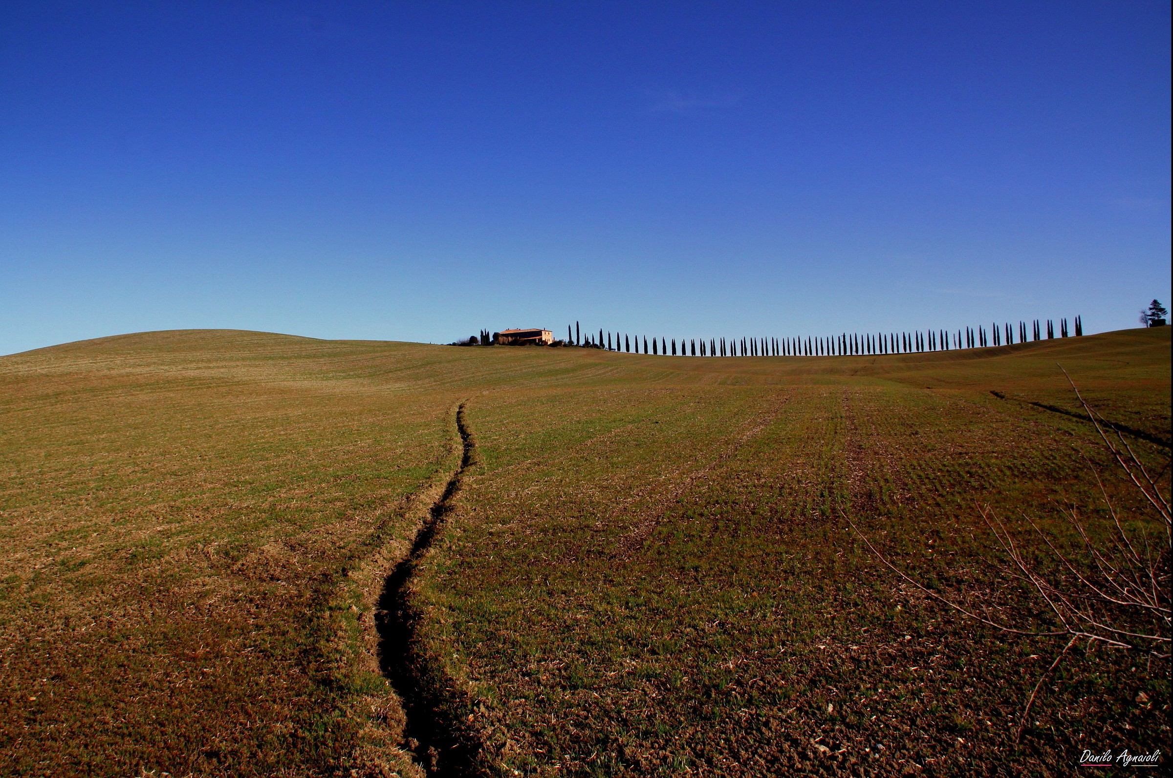 Una semplice visione della Val D'Orcia