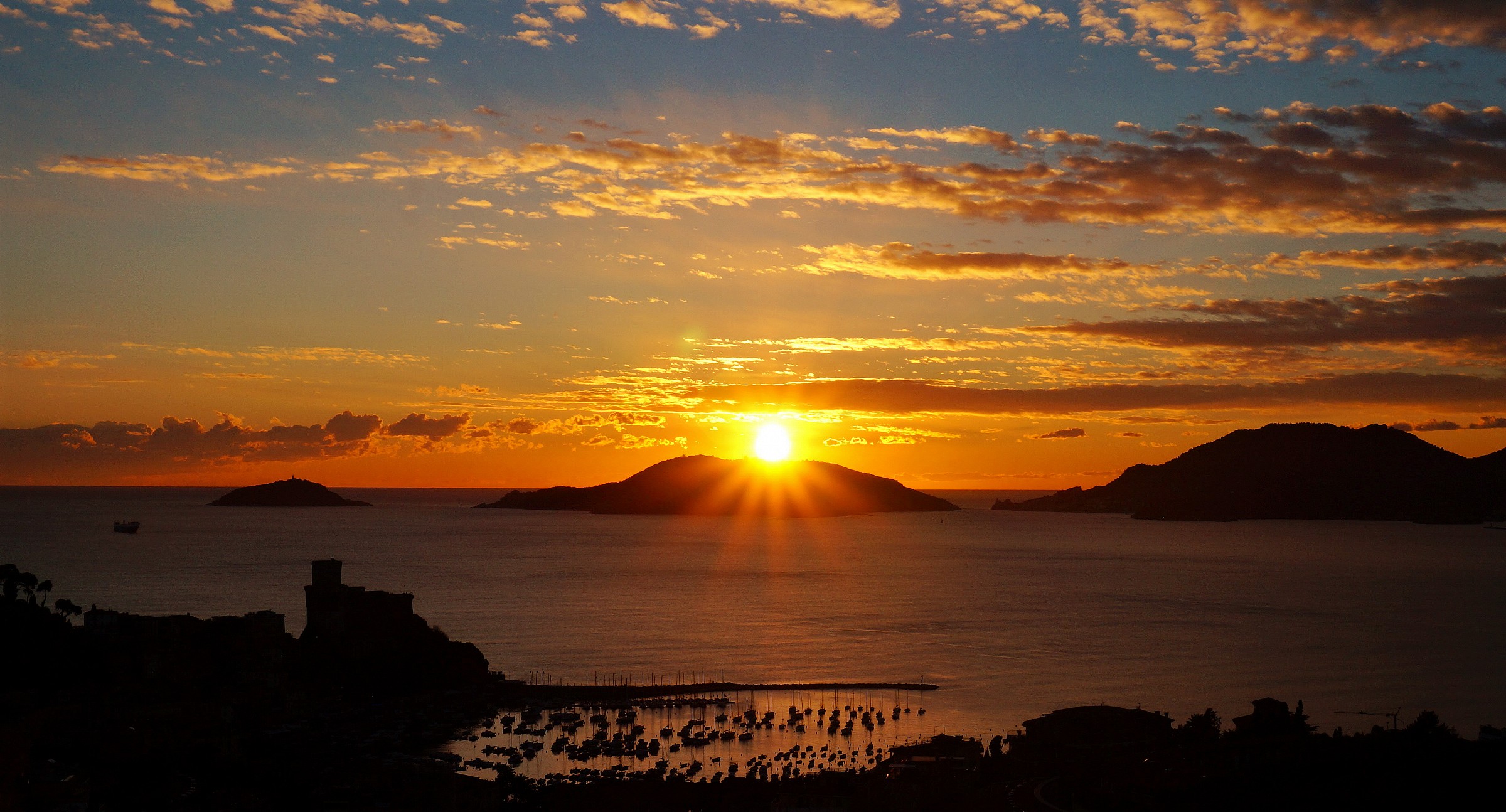 Dalle alture di Lerici (La Spezia)