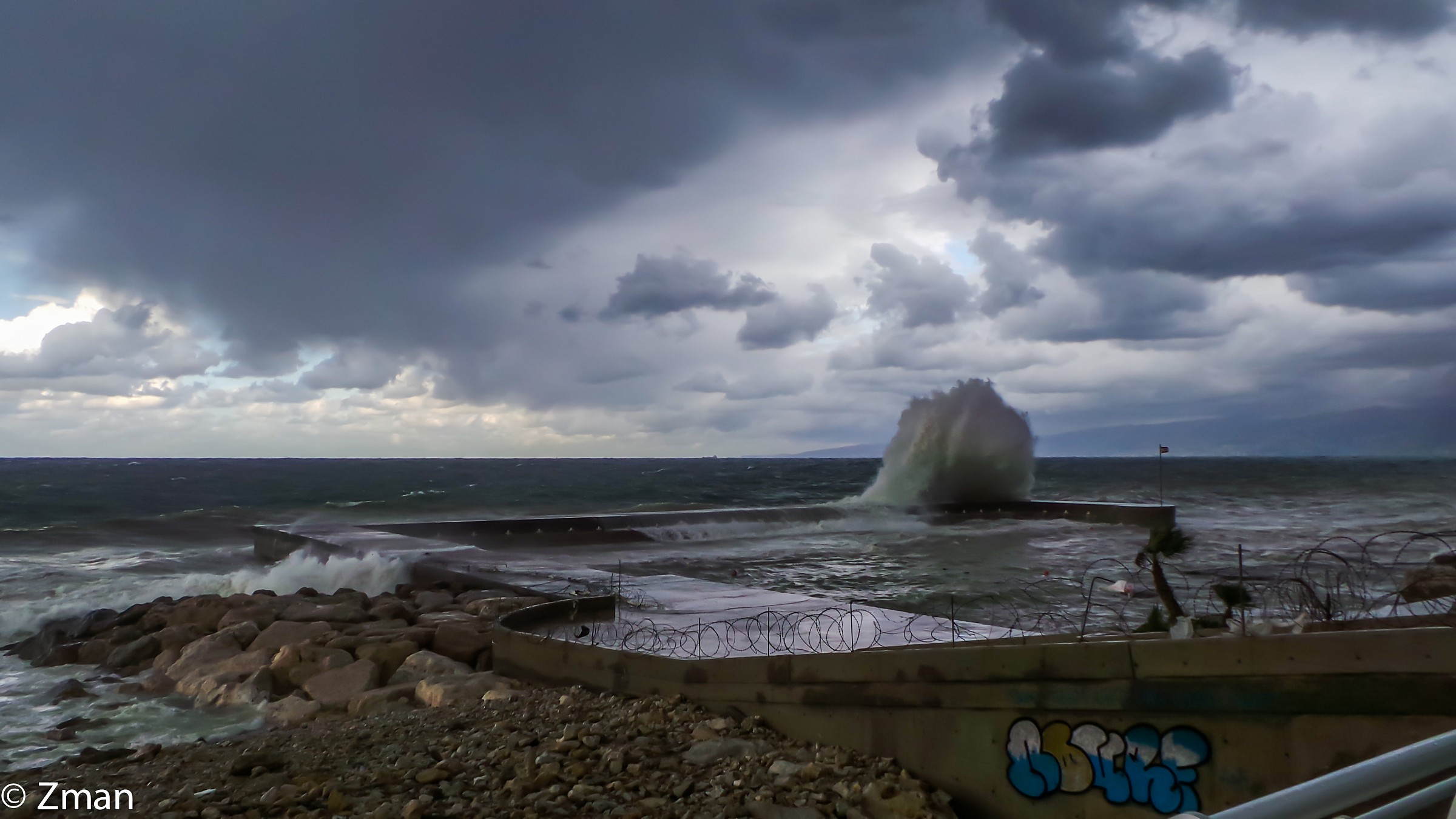 Zena La tempesta al tramonto