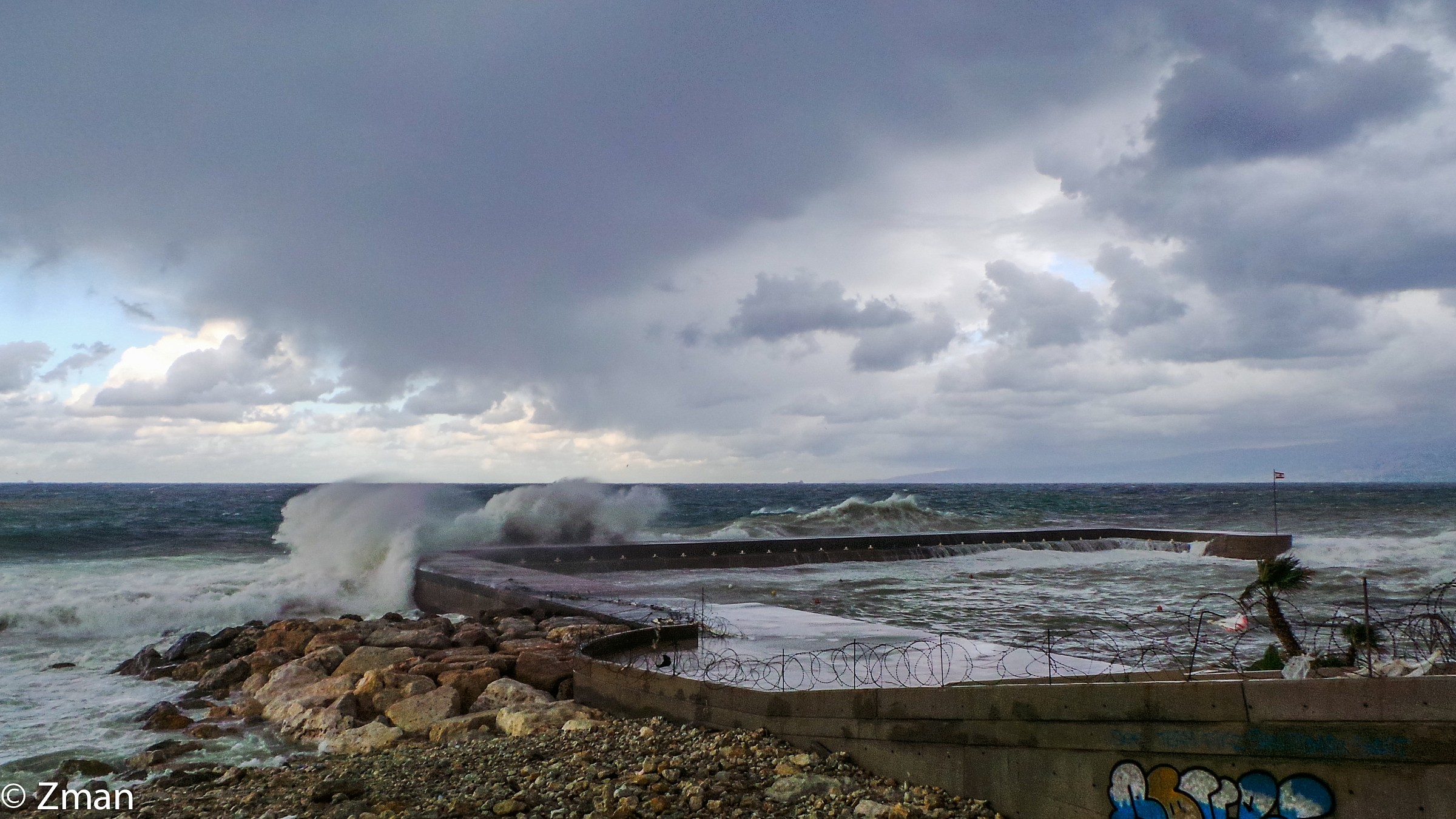 Zena La tempesta al tramonto