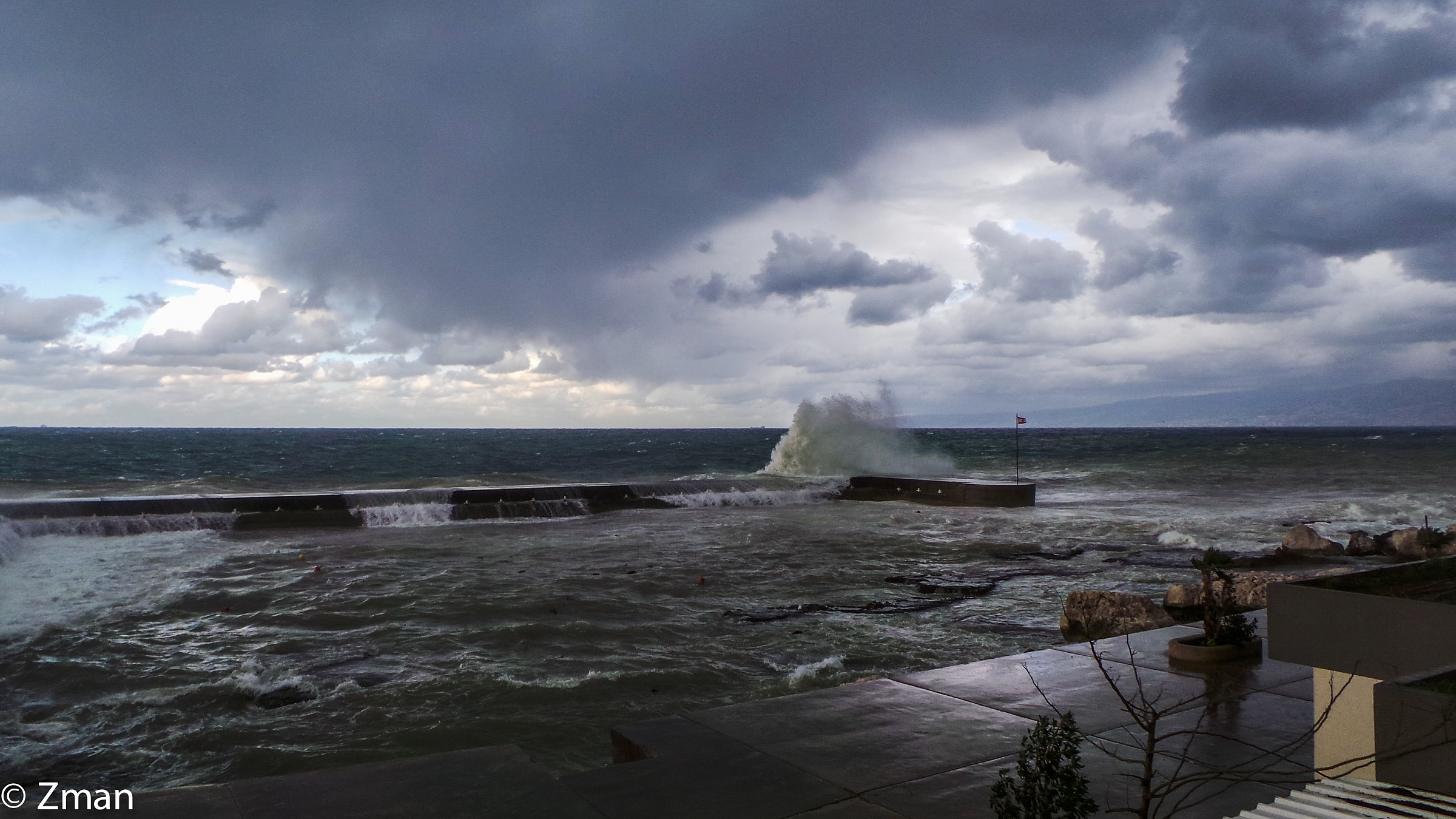Zena La tempesta al tramonto