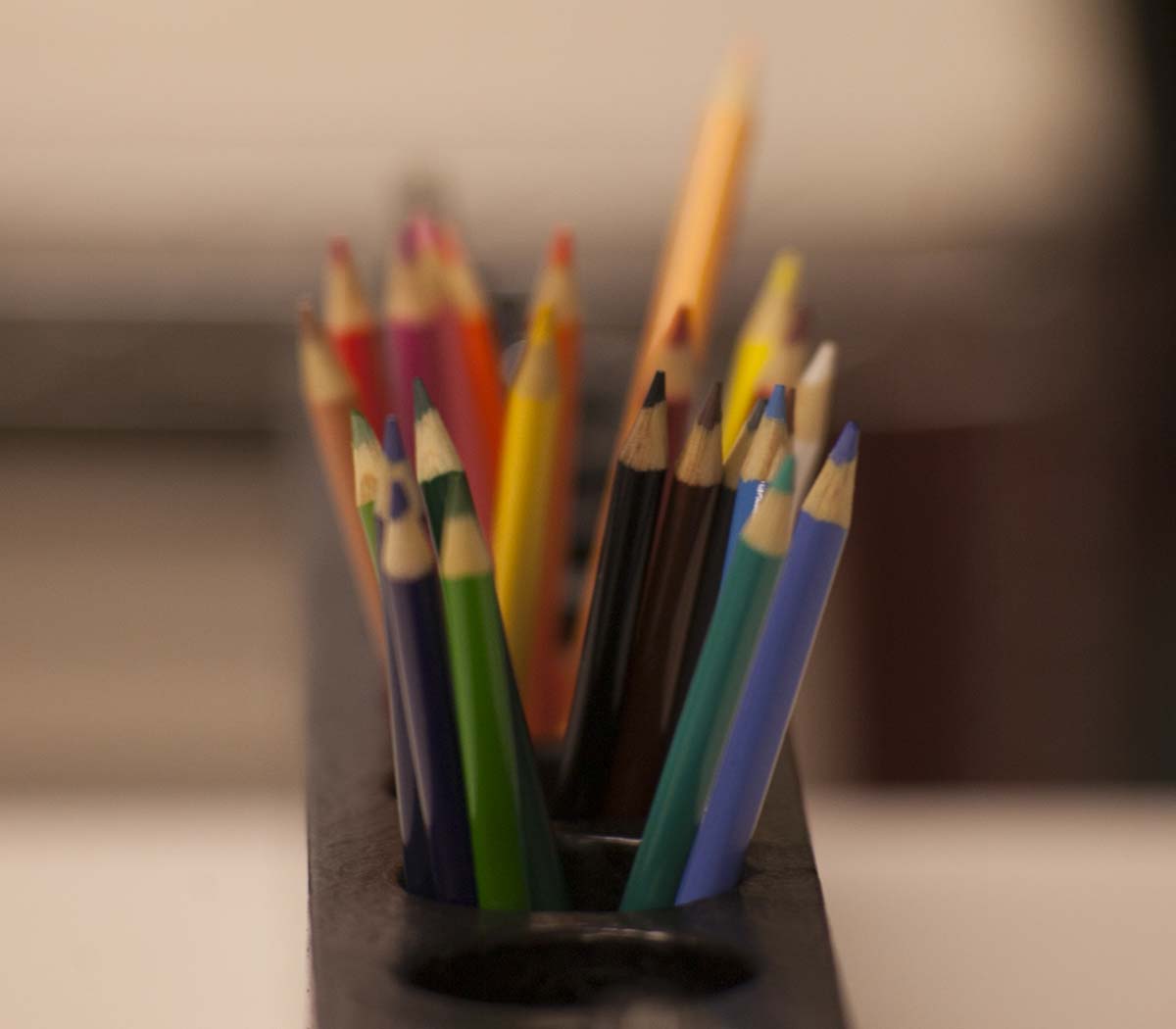 pencils with Leica 180