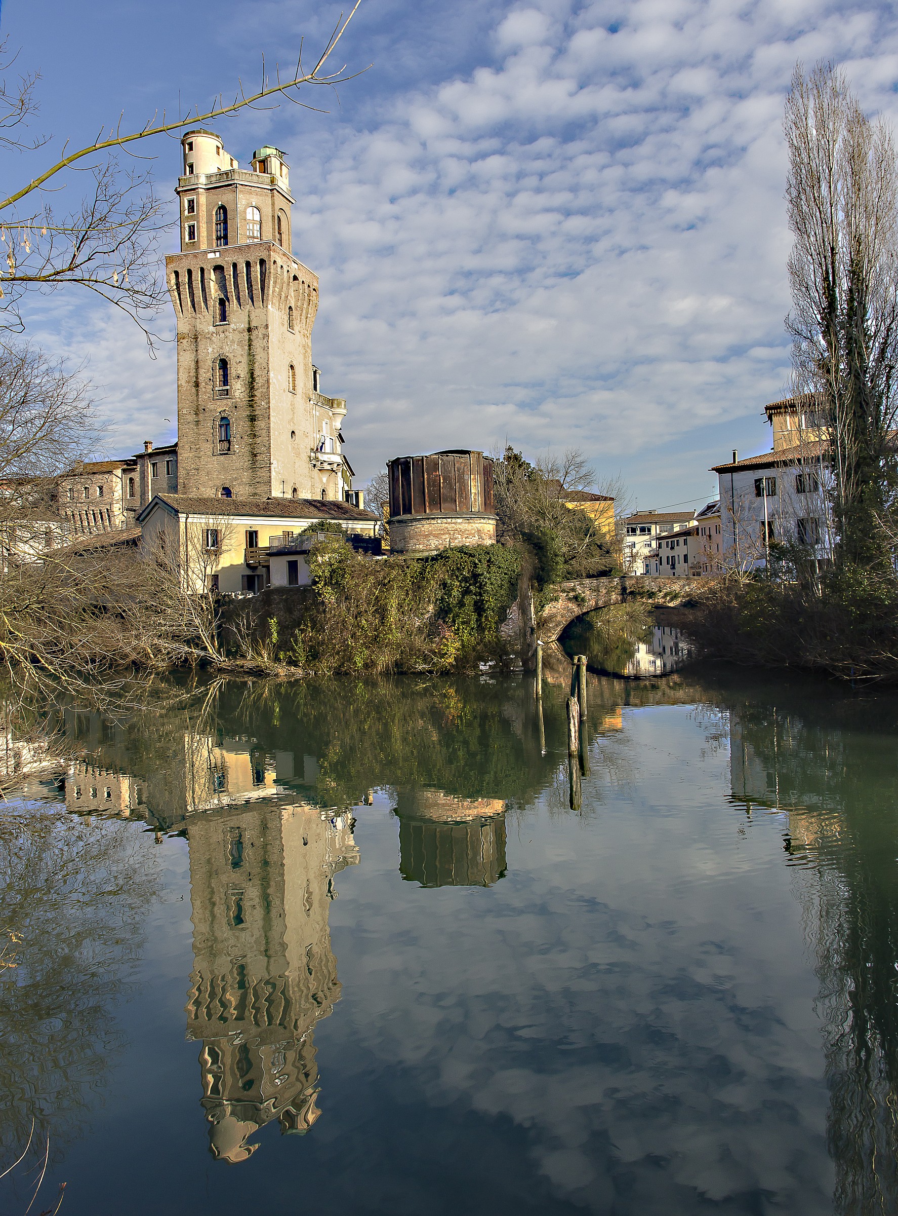 the observatory reflected