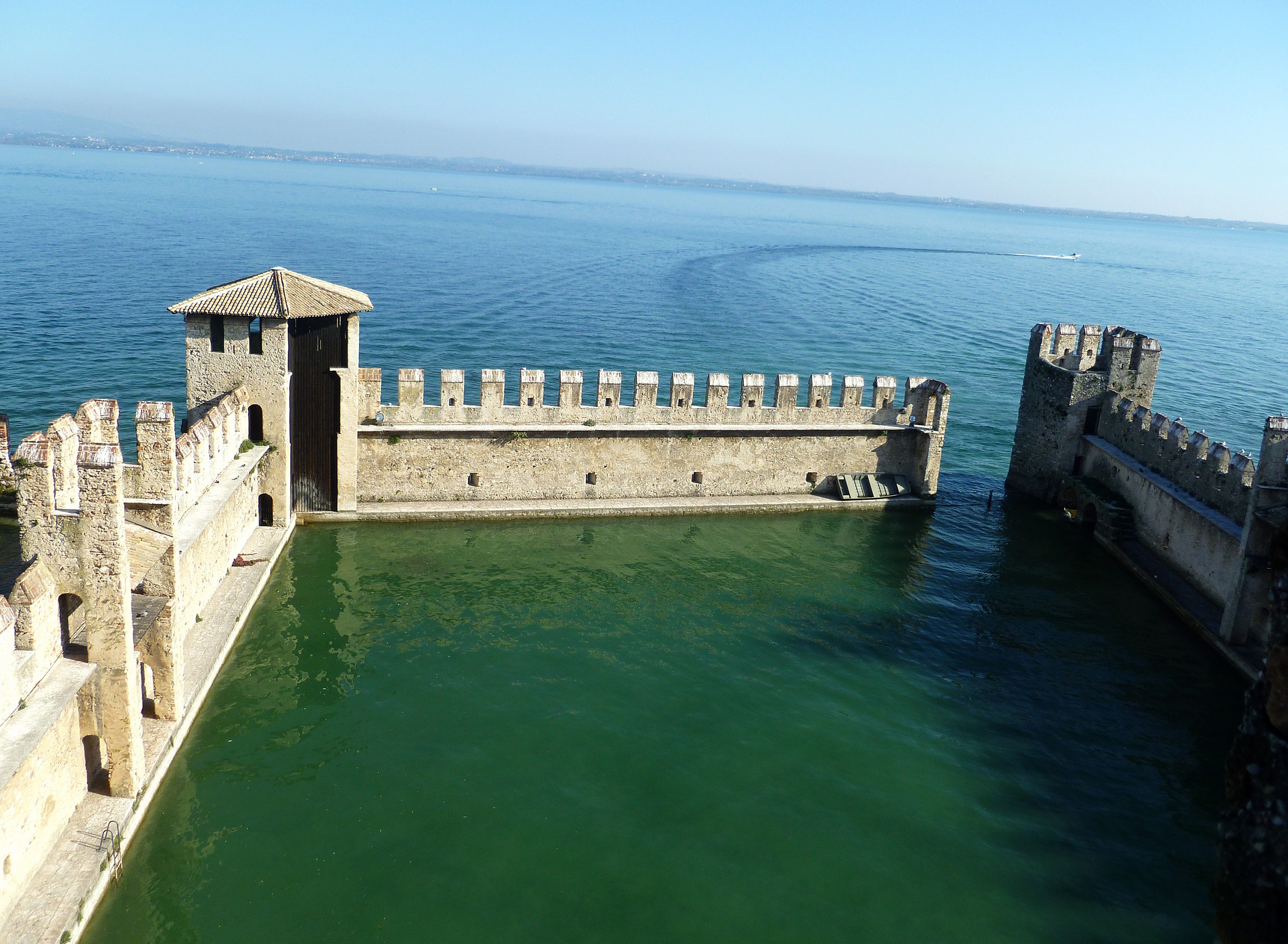 The fortress in the water