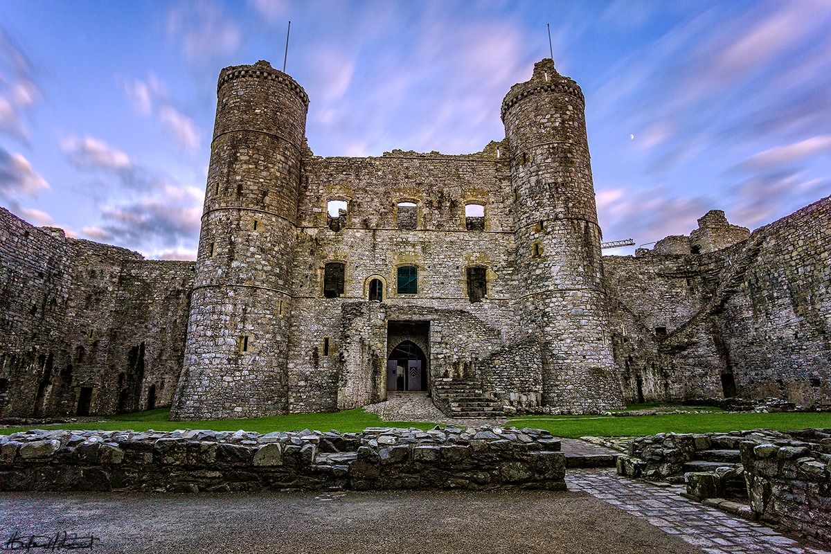 Castello di Harlech (interno)