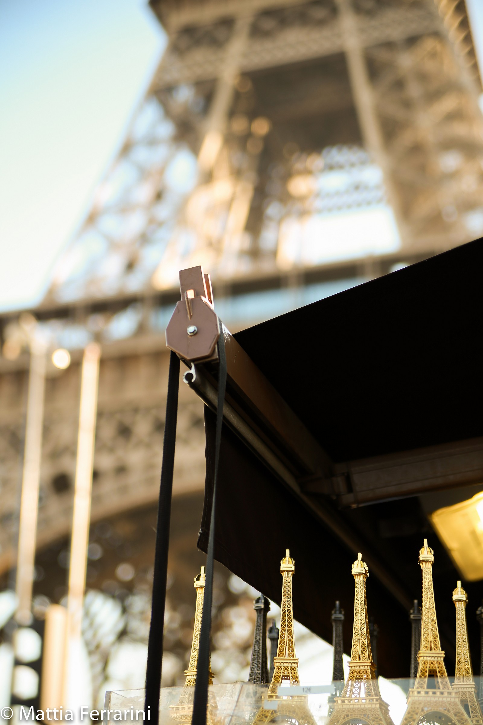 real and small tower