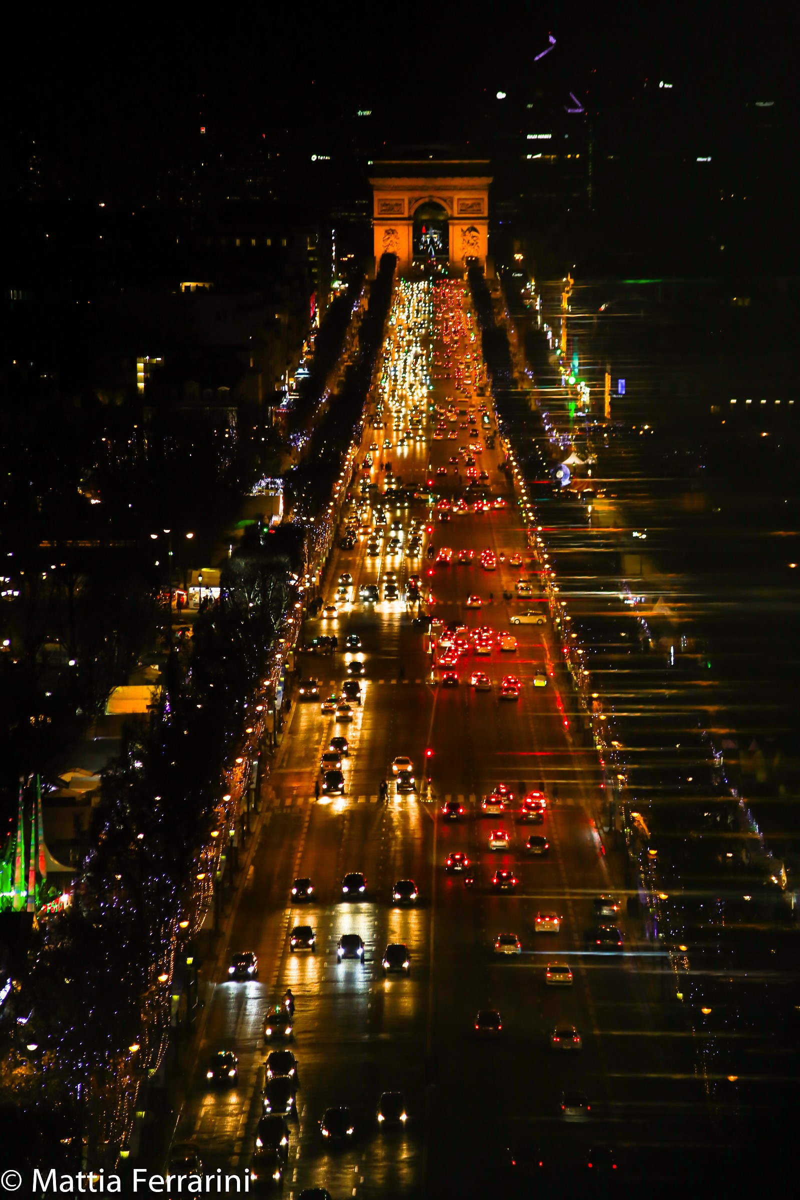 Champes Elisè from Rue de Paris