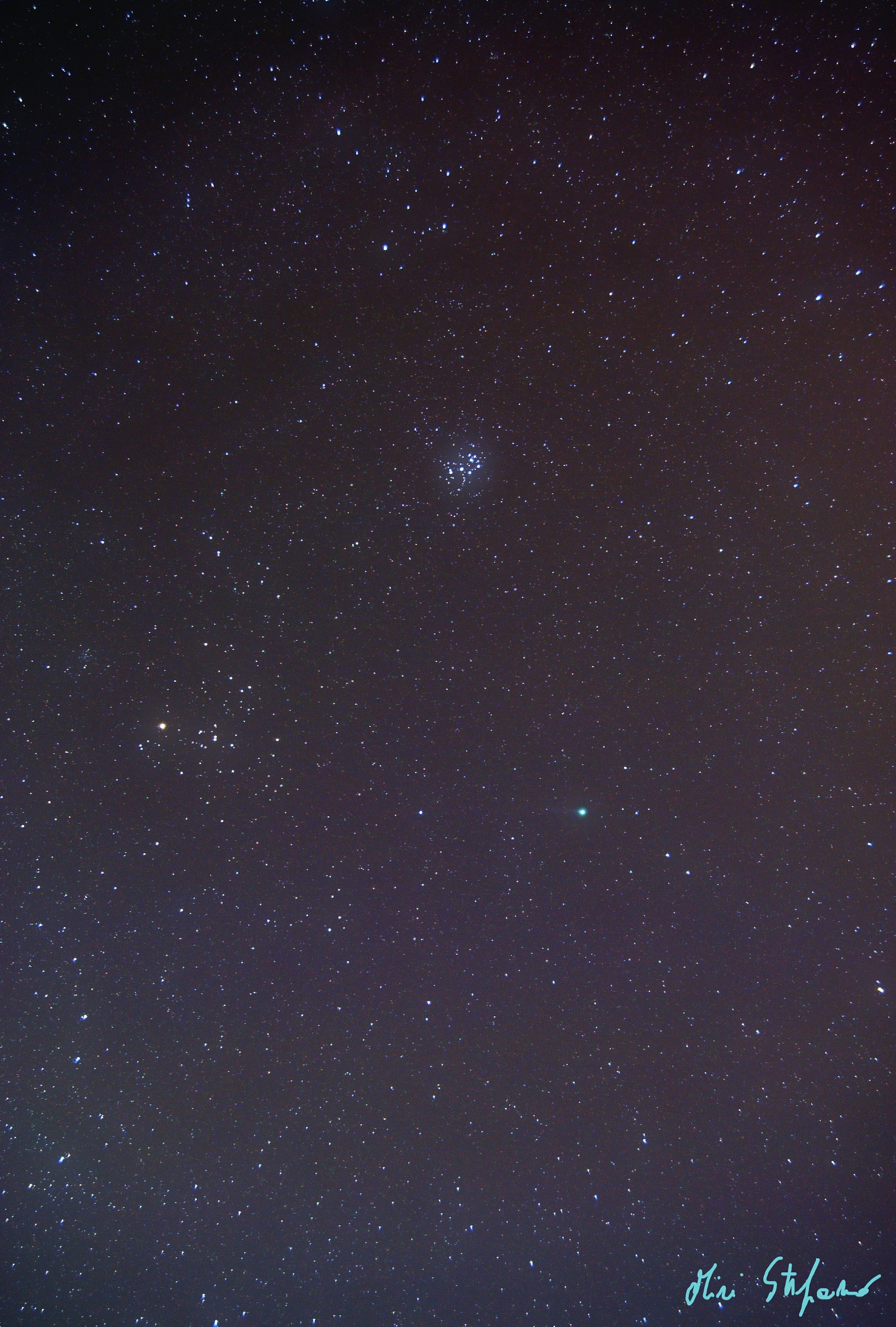Lovejoy and pleiadi
