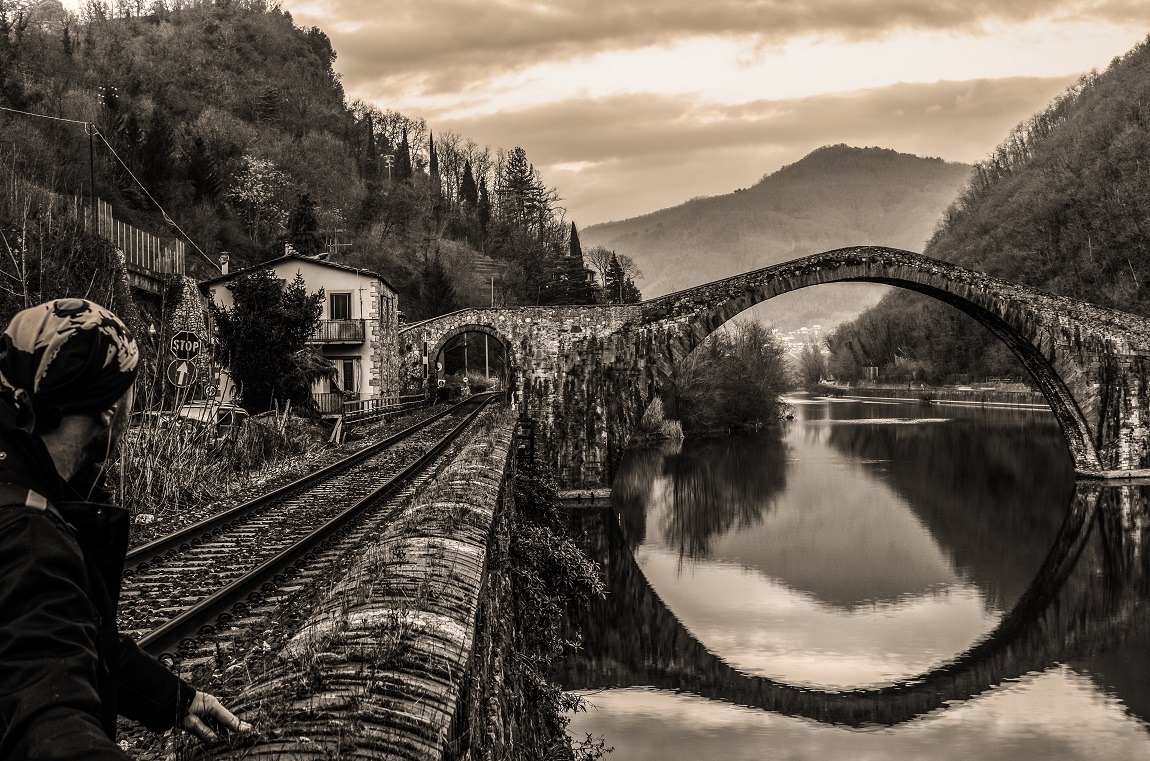 Il ponteDellaMaddalena-Borgo a Mozzano PonteDellDiavolo