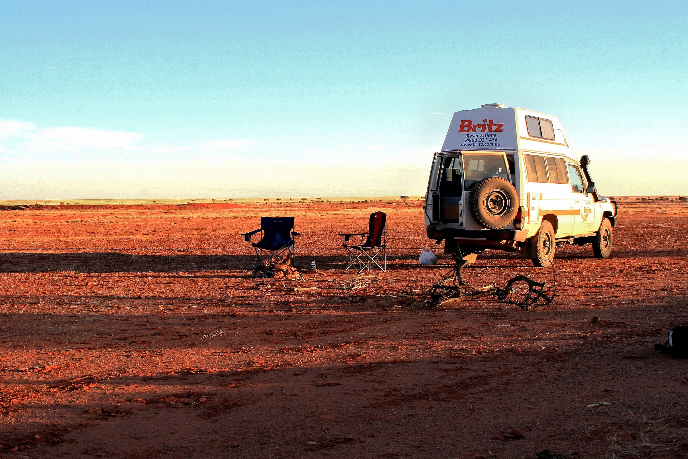 Fine giornata, fra poco le stelle