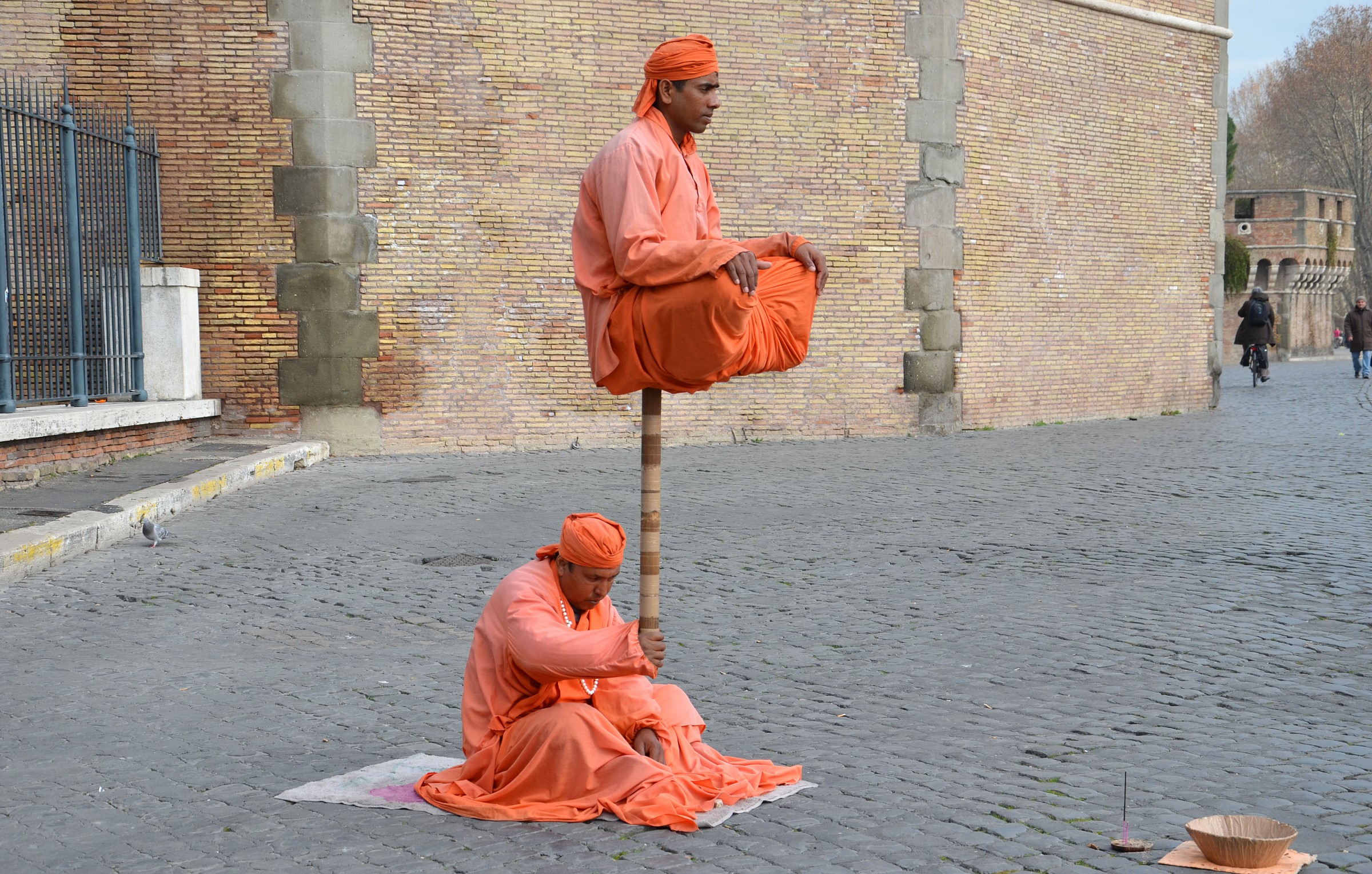 Fakirs in Castel Sant 'Angelo