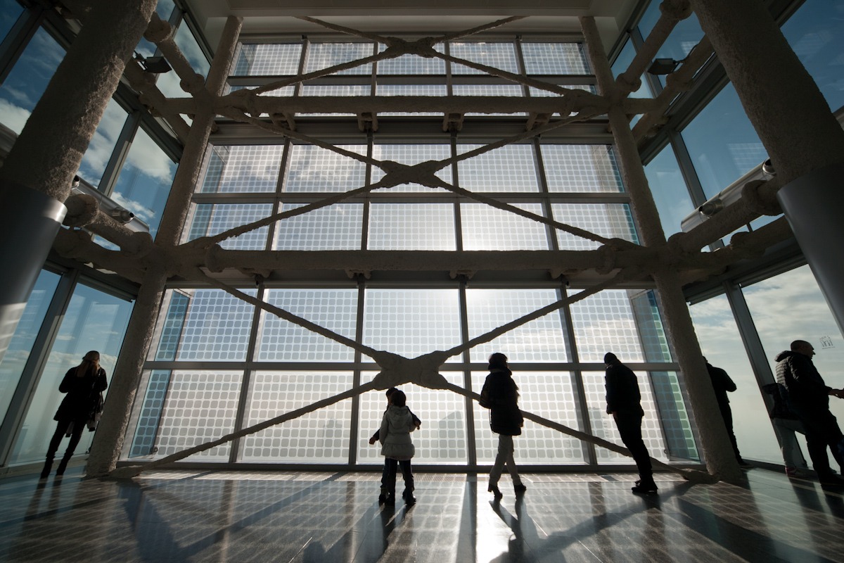 A few steps from the sky