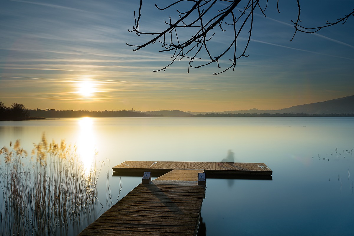 Pontile al tramonto...