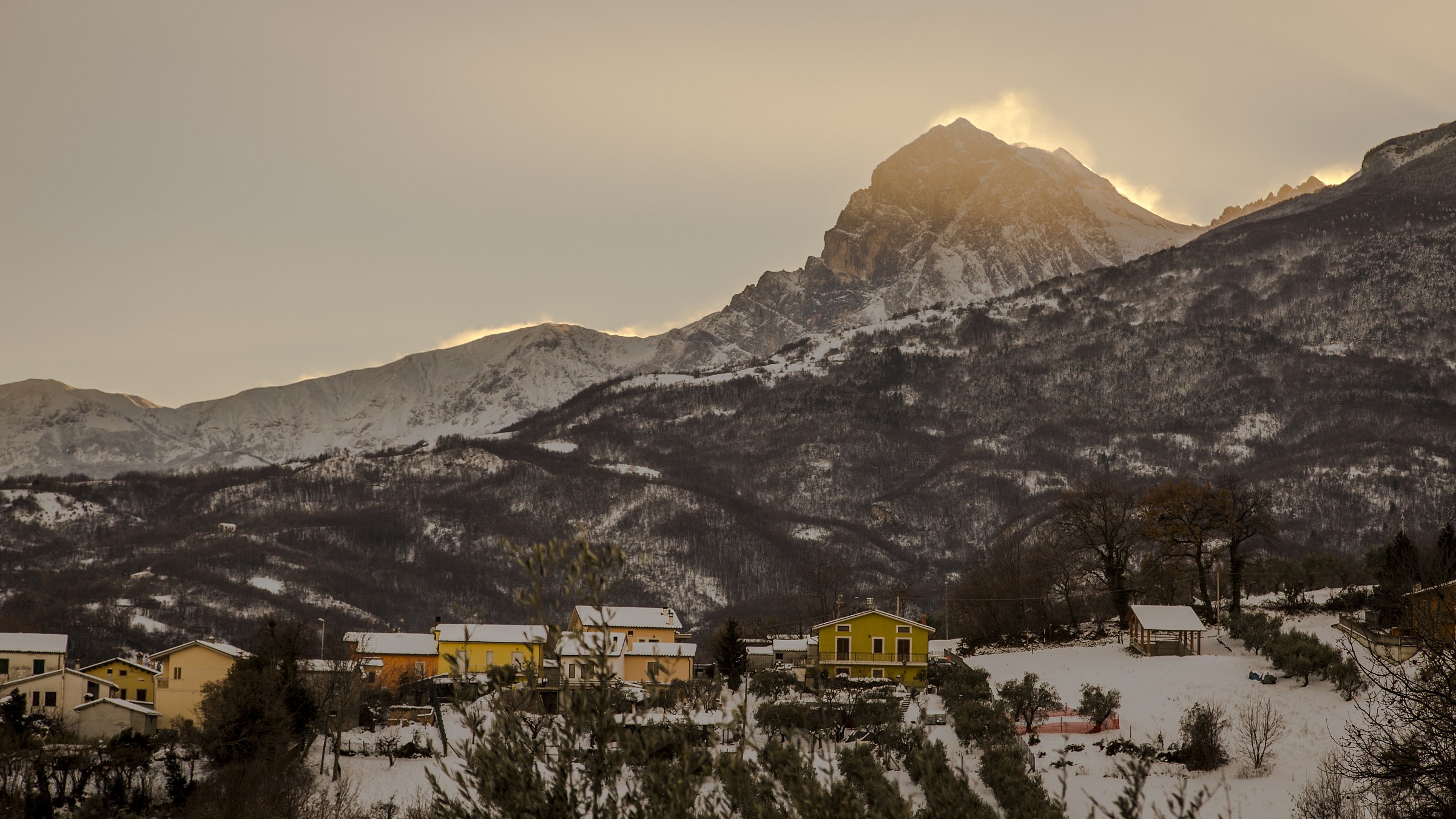 Corno Grande del Gran Sasso in Italy
