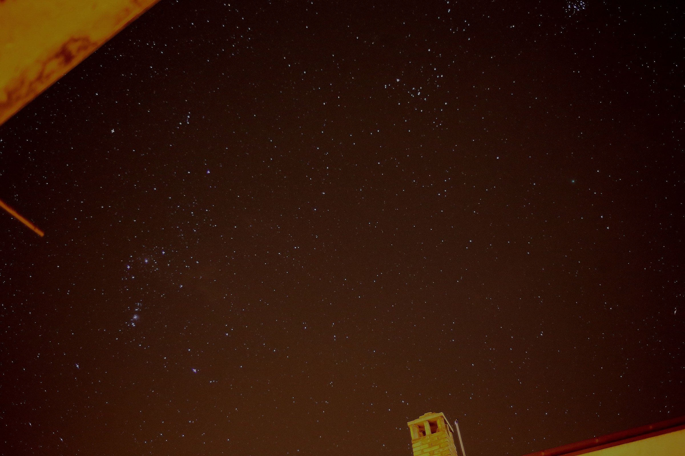 comet among the stars