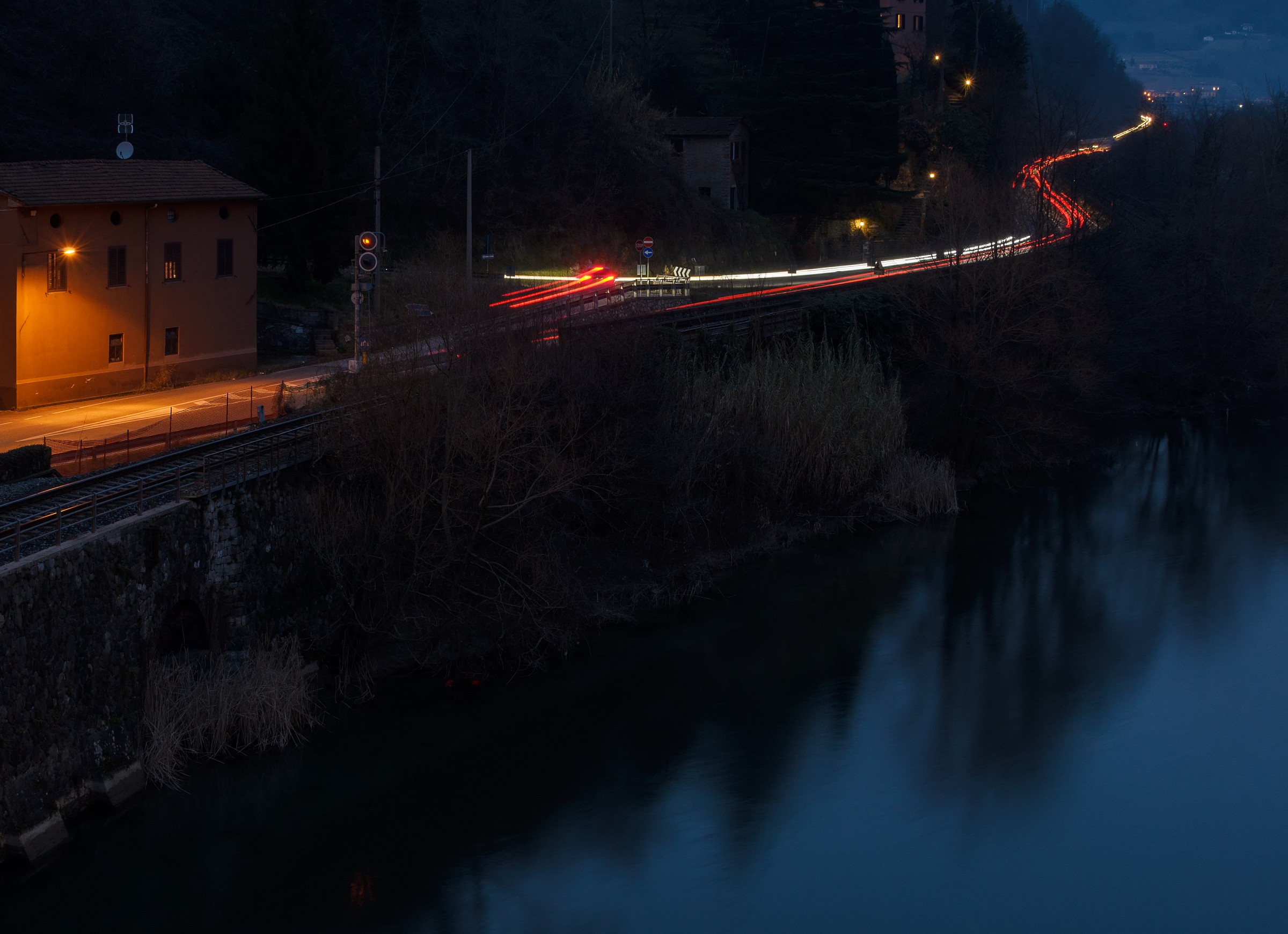 view from Devil's Bridge - Borgo a Mozzano