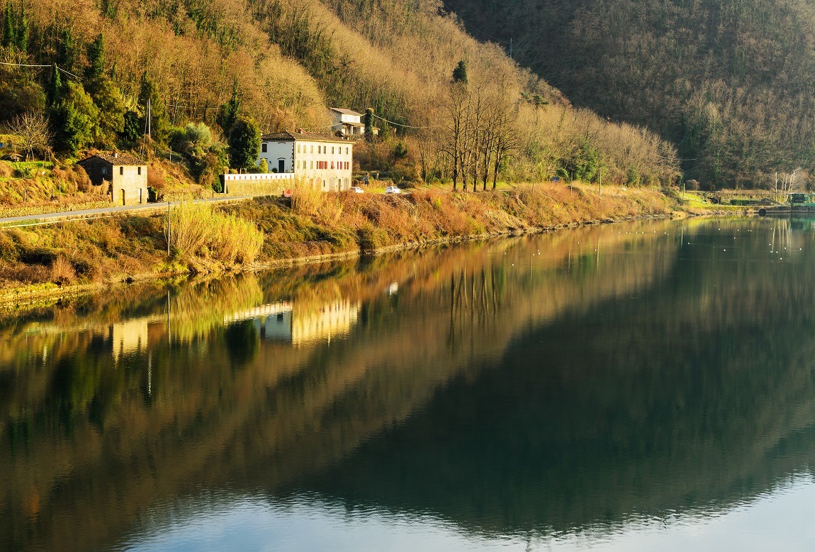 view from Devil's Bridge - Borgo a Mozzano
