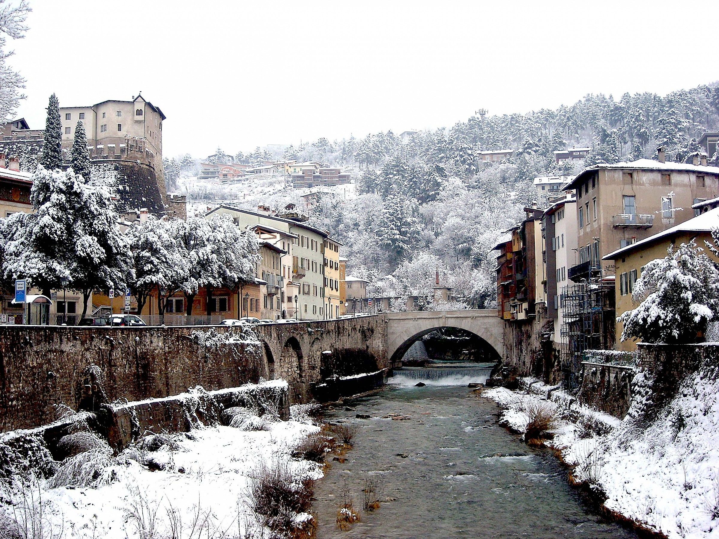 Rovereto snowy
