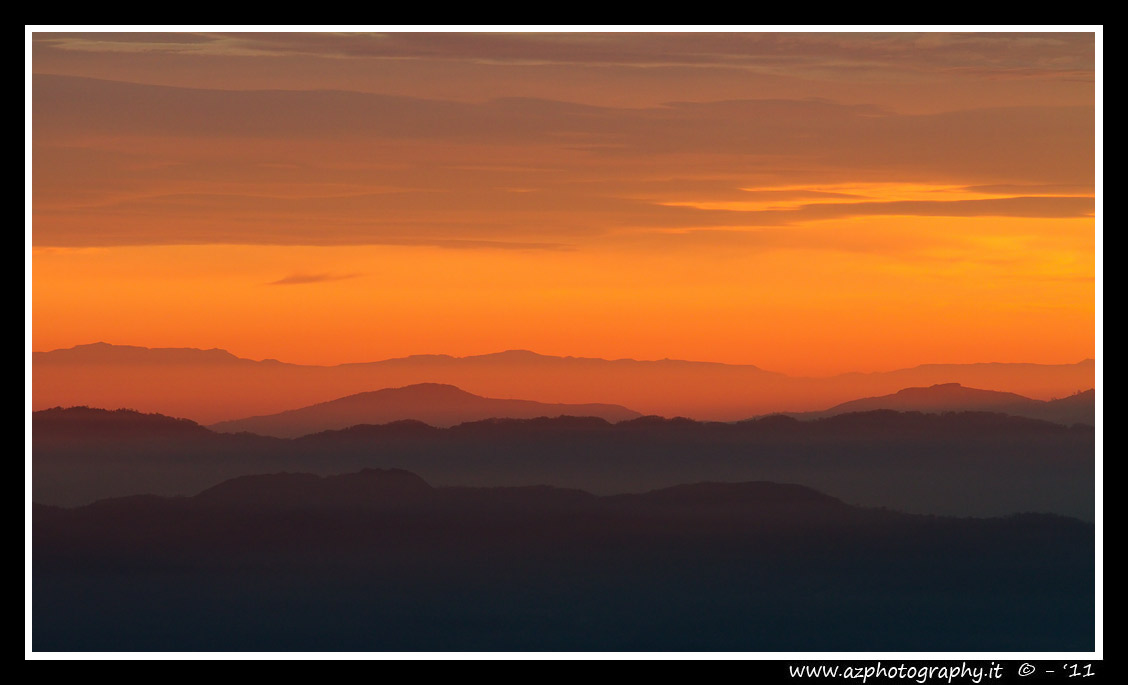 Sunset from Mount Horn # 3