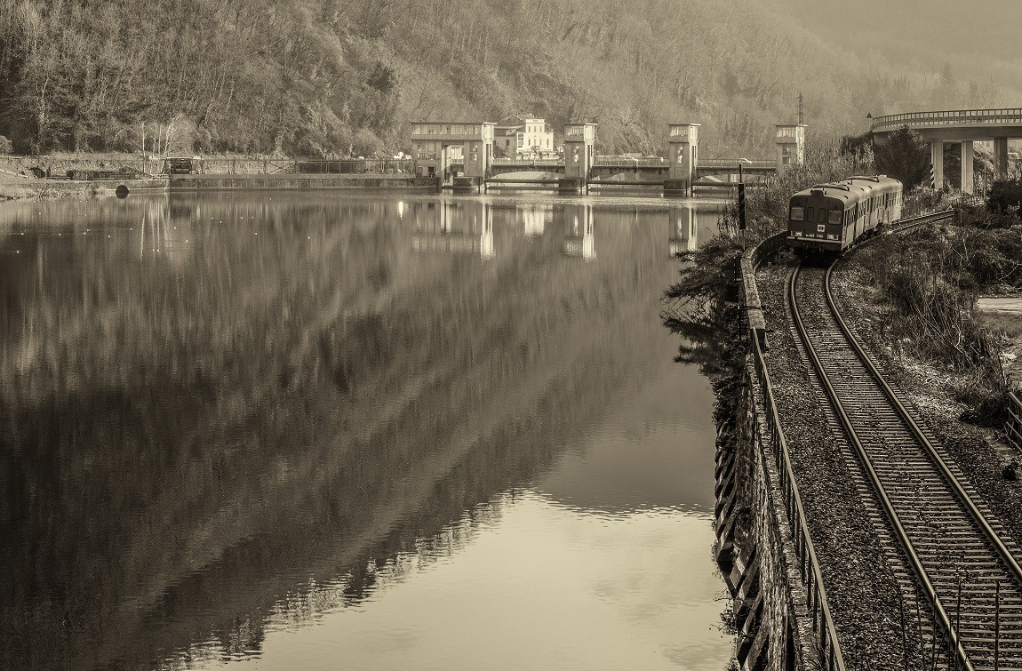 vista da Ponte del Diavolo - Borgo a Mozzano