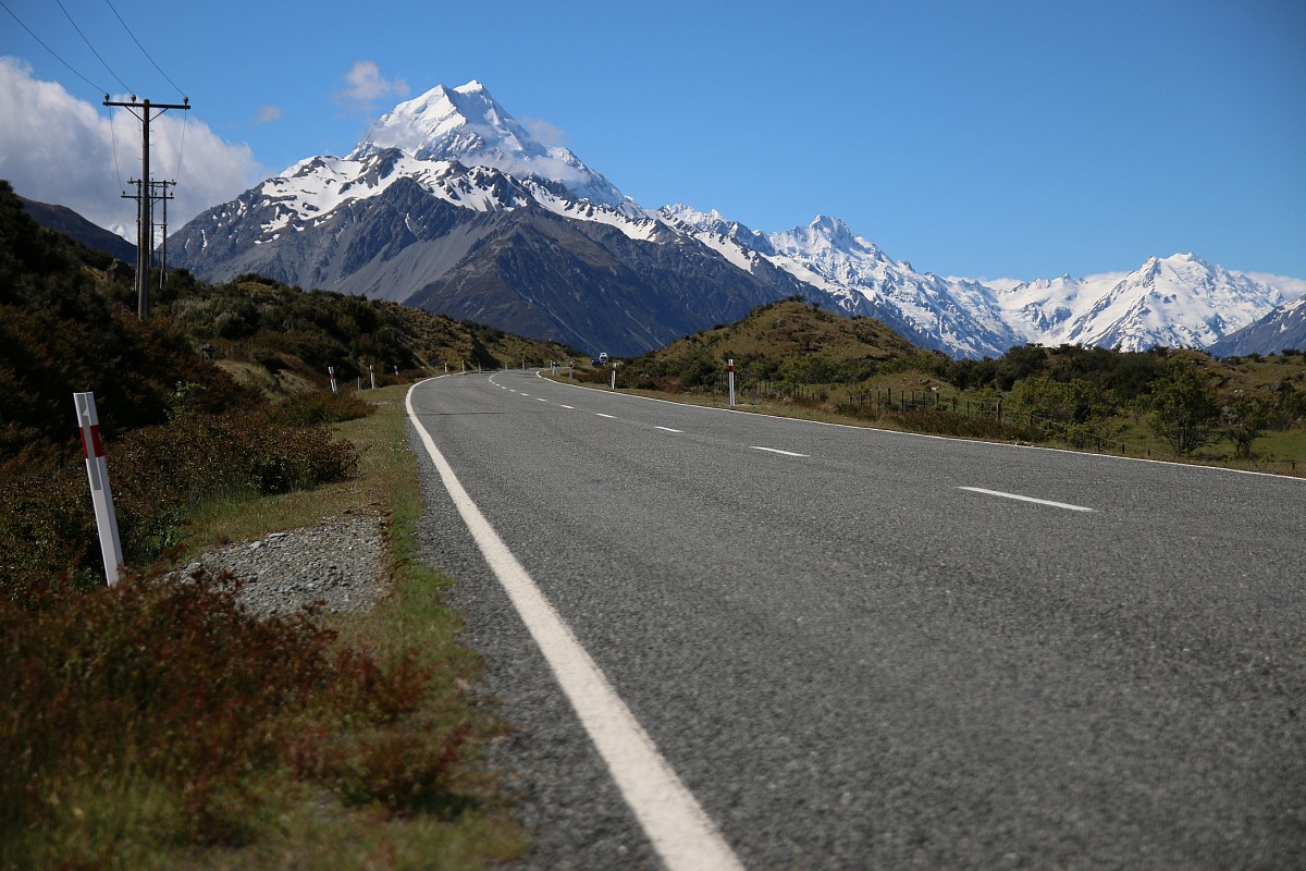 Verso Aoraki/Mount Cook