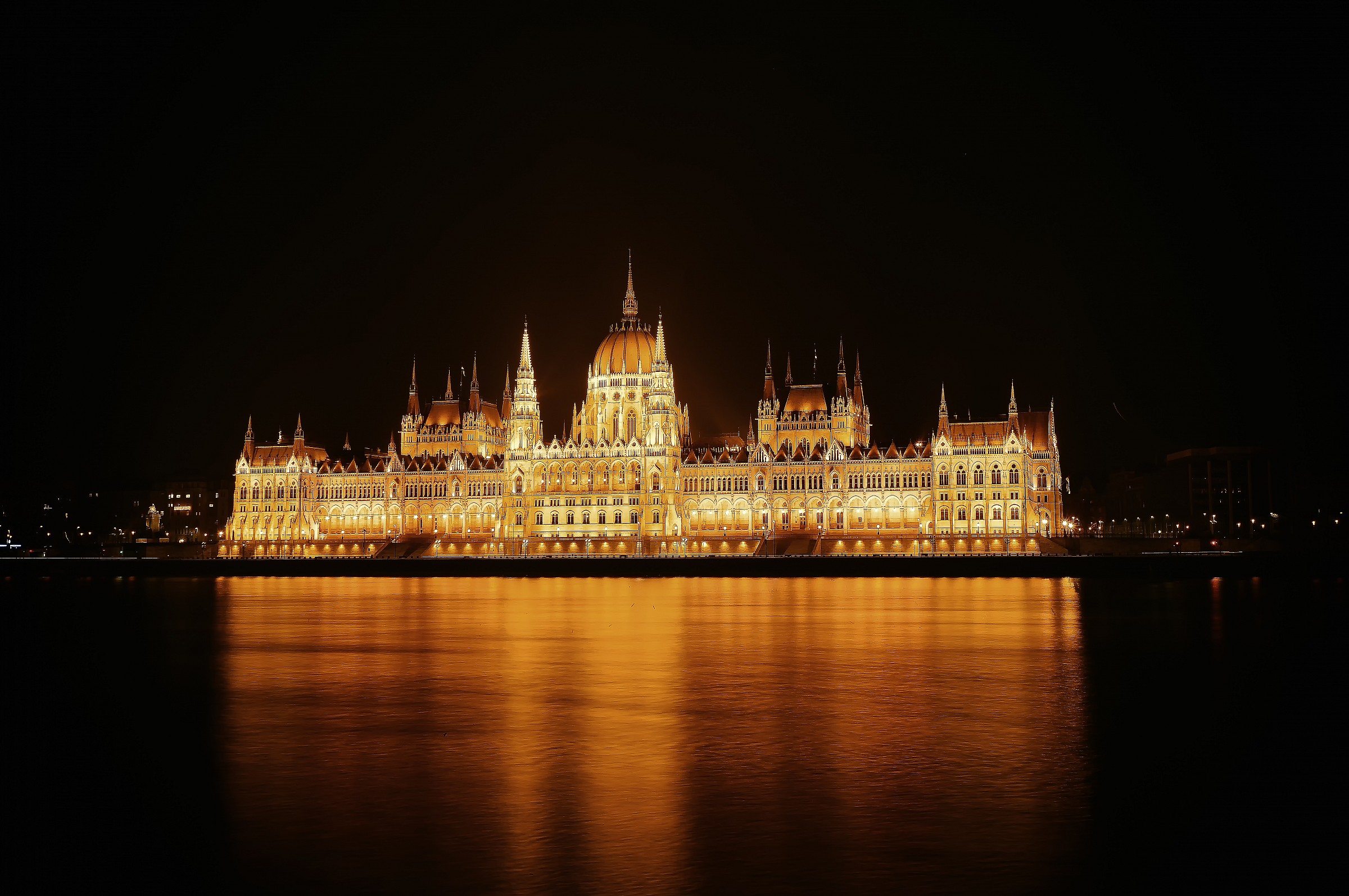 Budapest Parliament night
