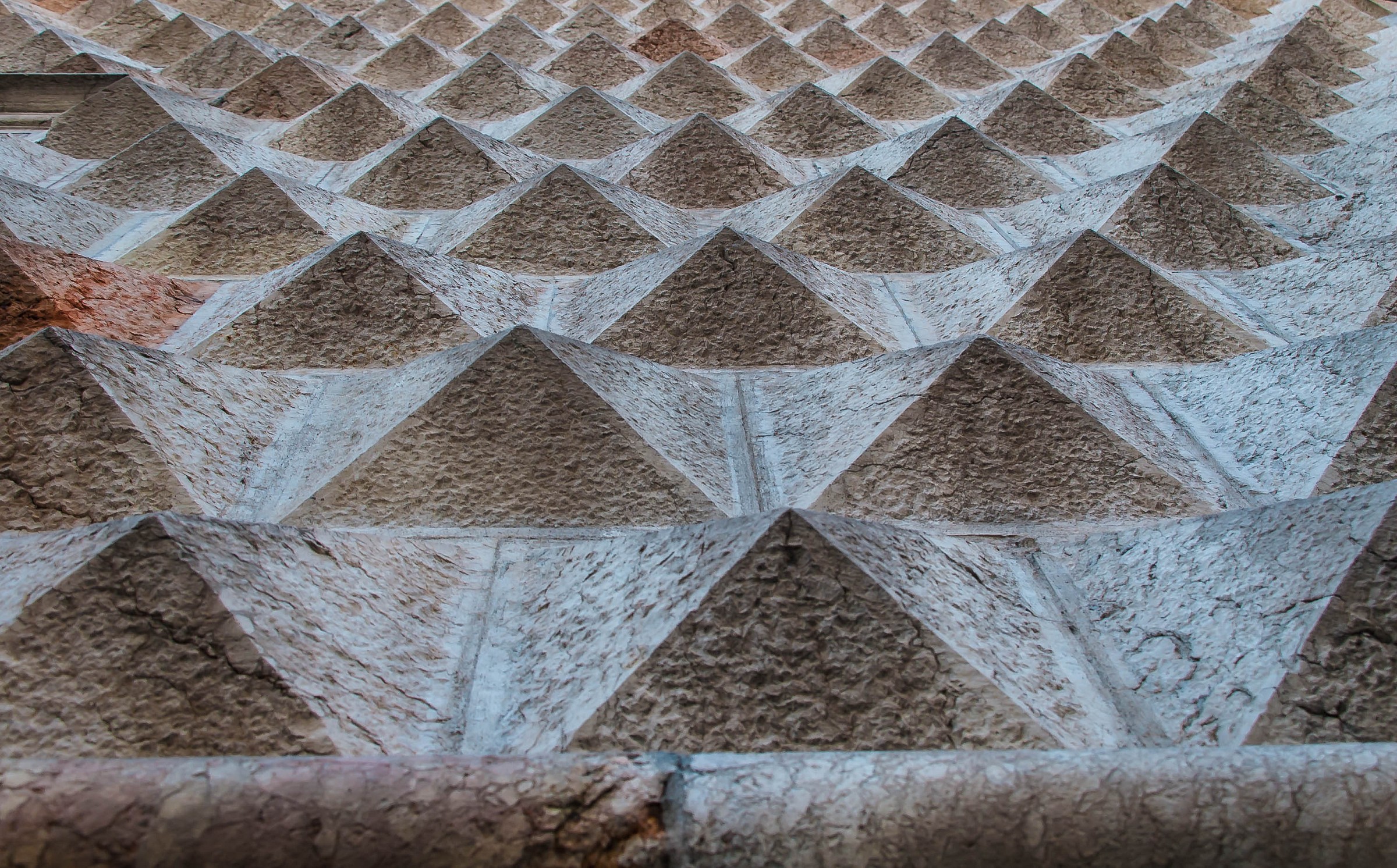 Not always are pyramids