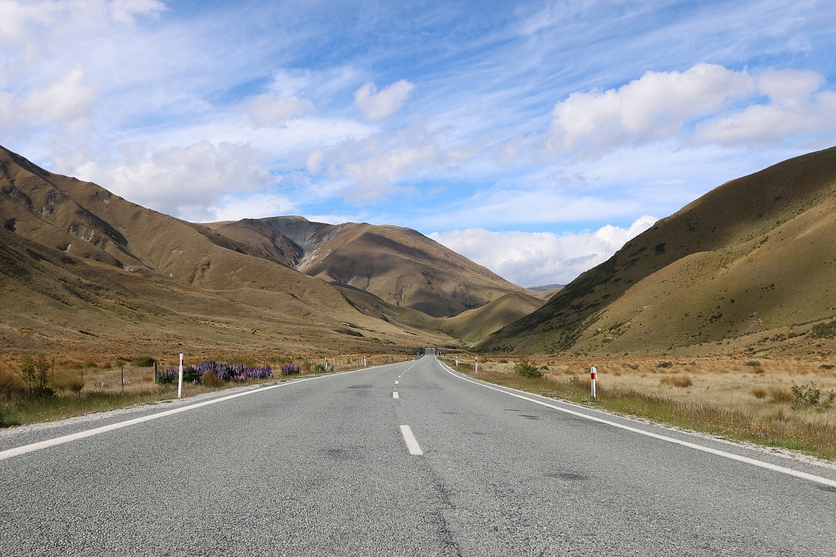 La strada per Lindis