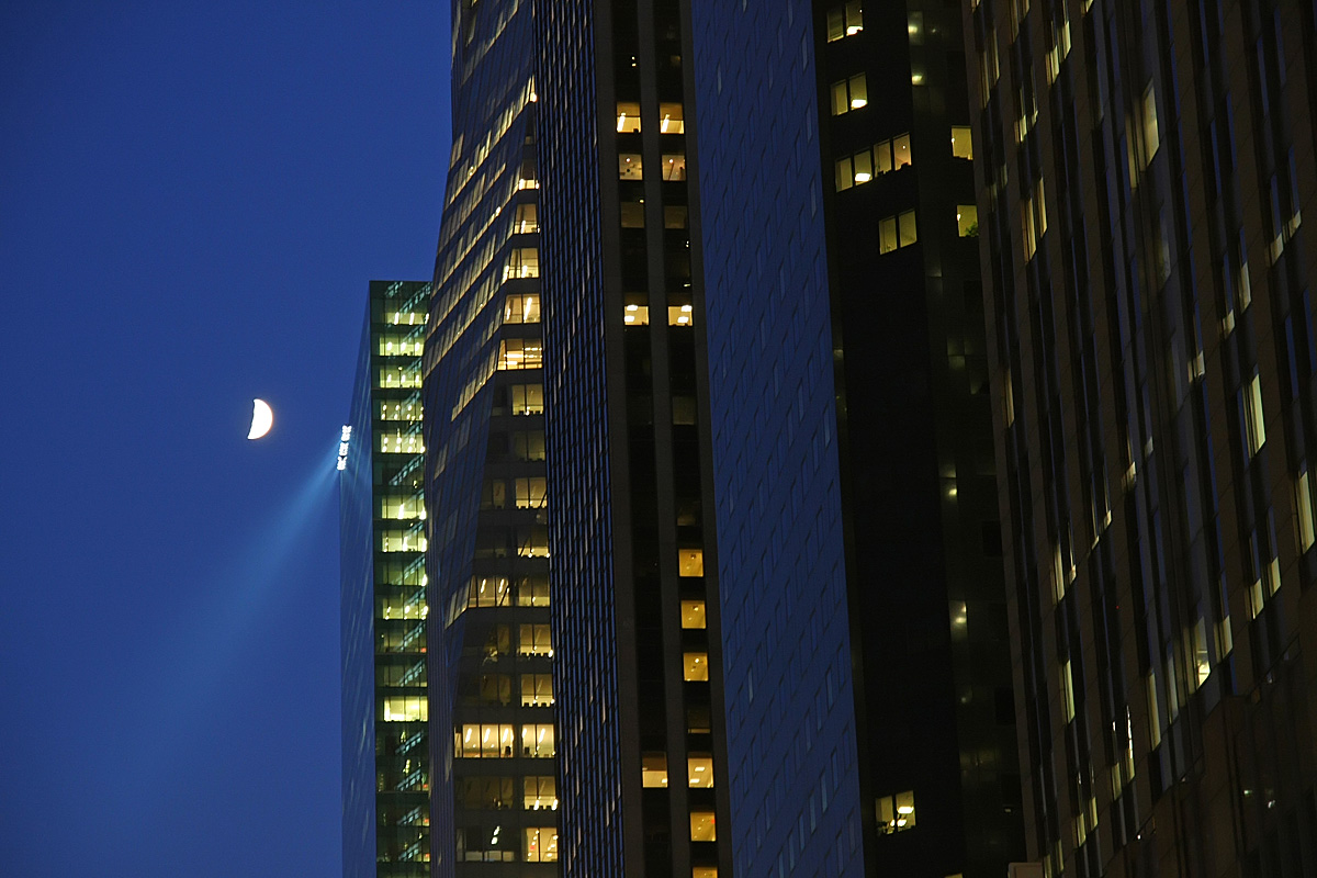 Evening in Manhattan