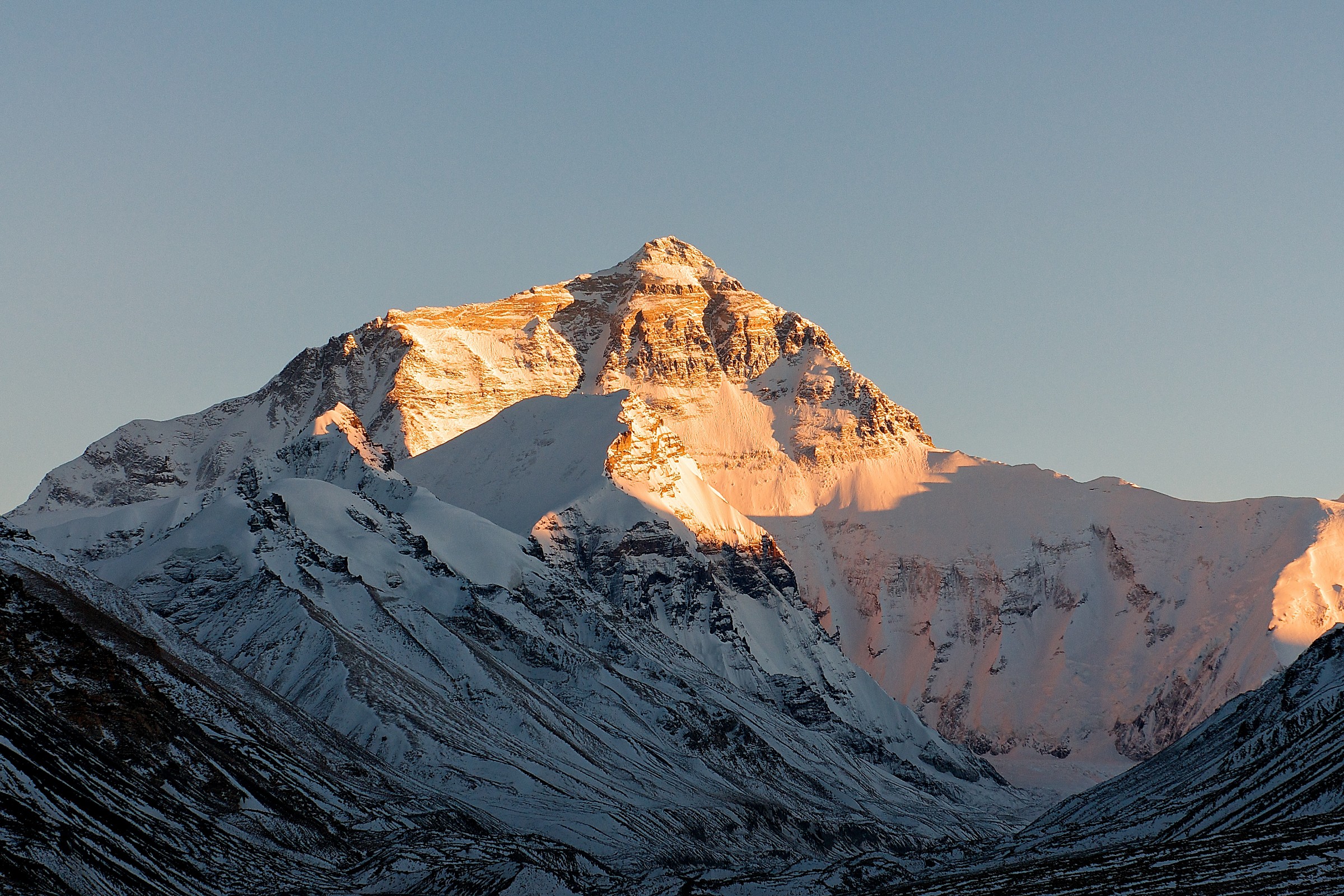 The North Face-Everest at sunset