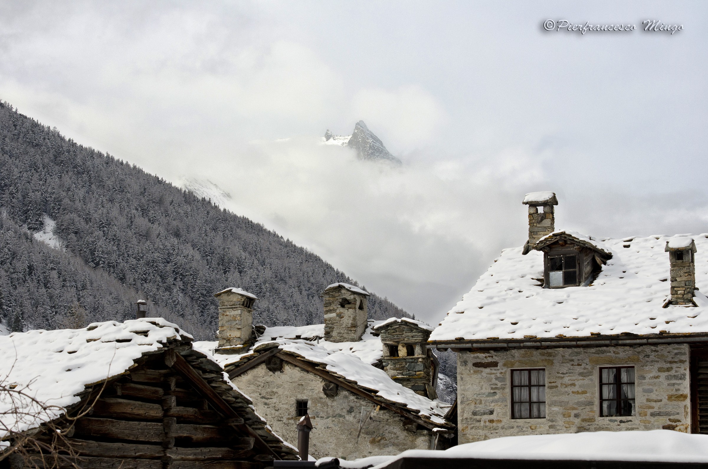 la cima che scompare