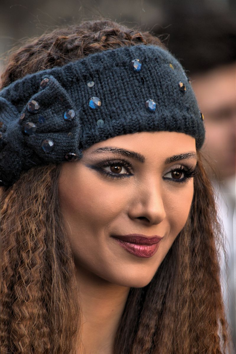 During the fashion week ...