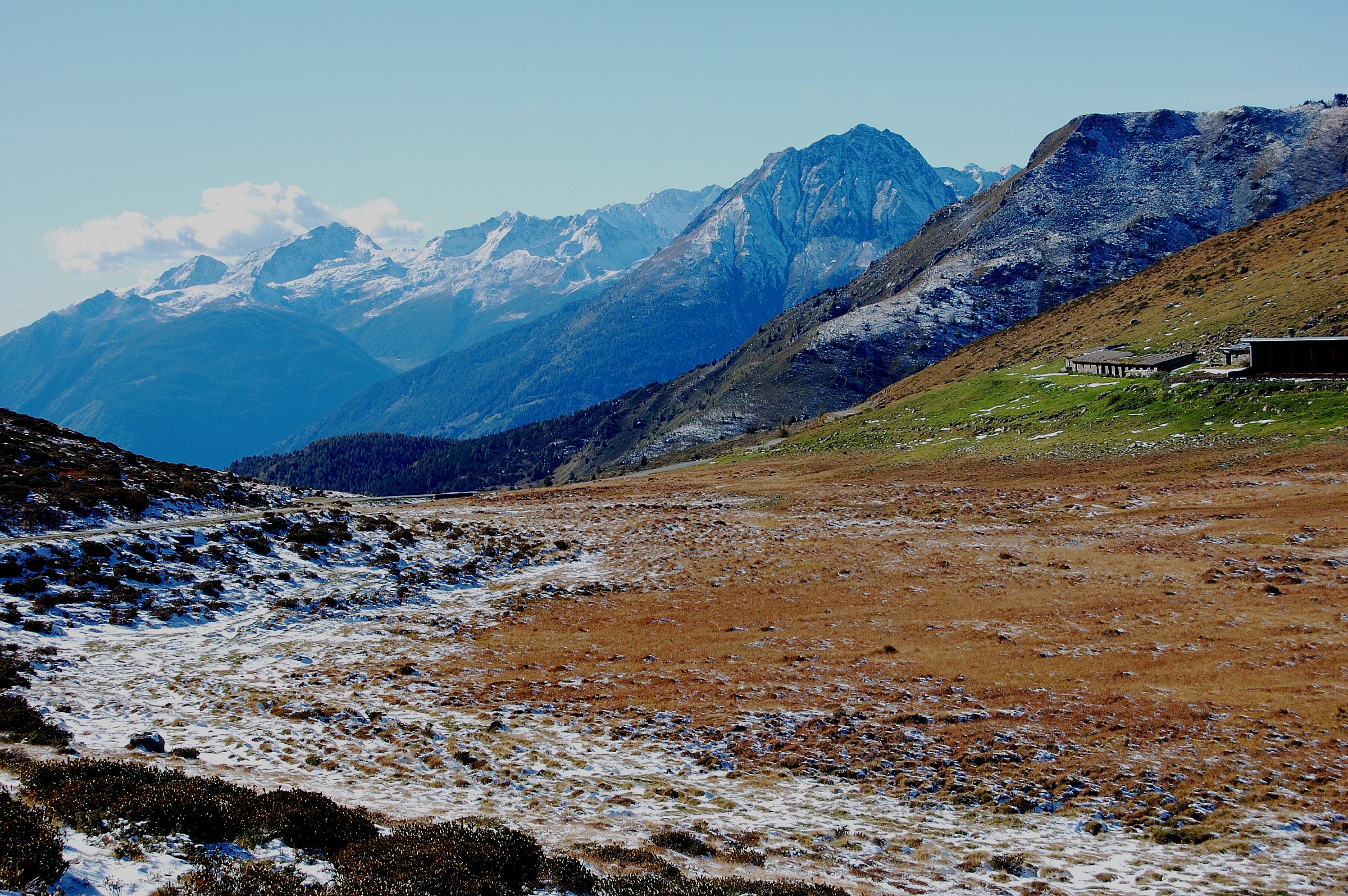 Prima neve in Mortirolo