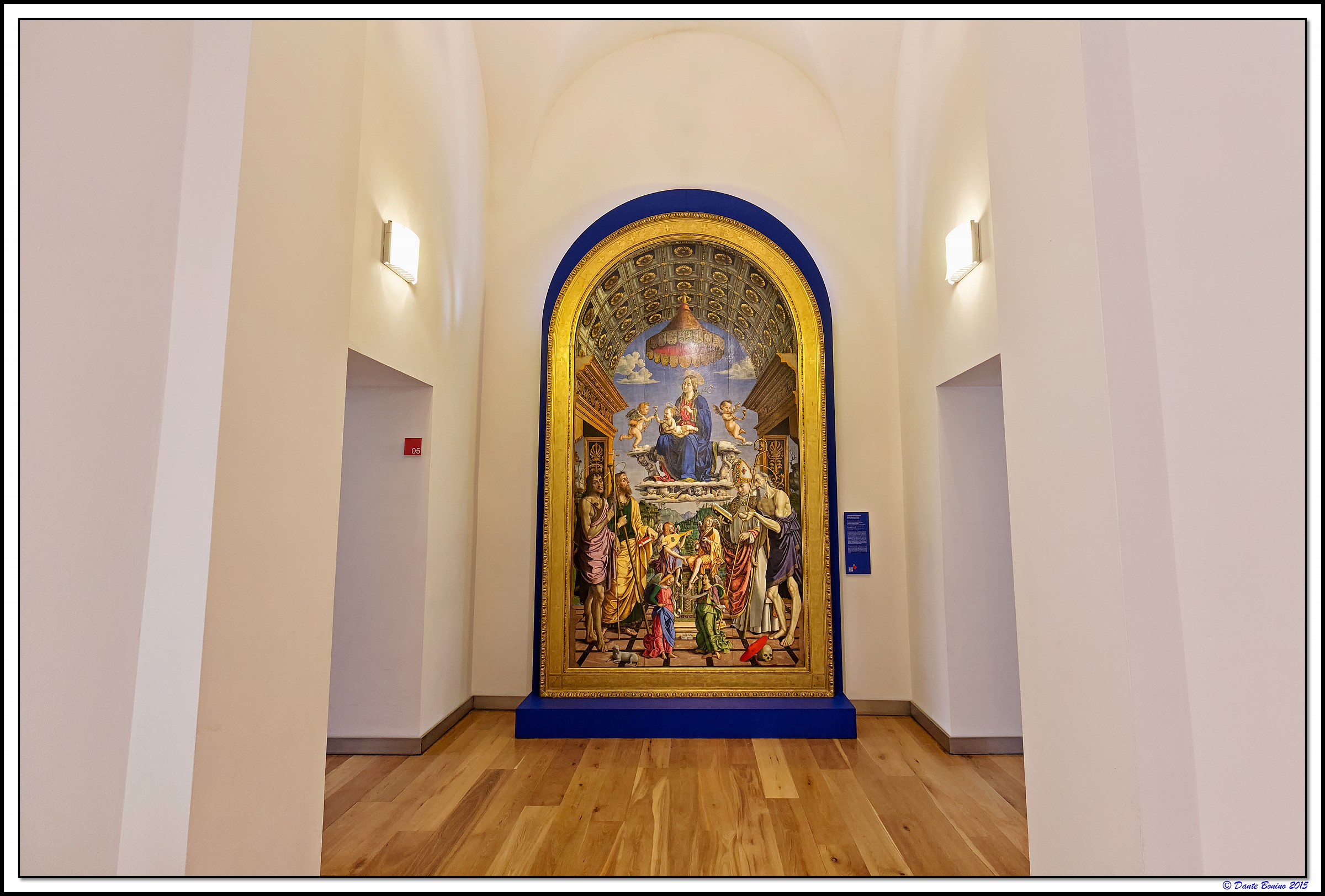 Madonna and Child Enthroned