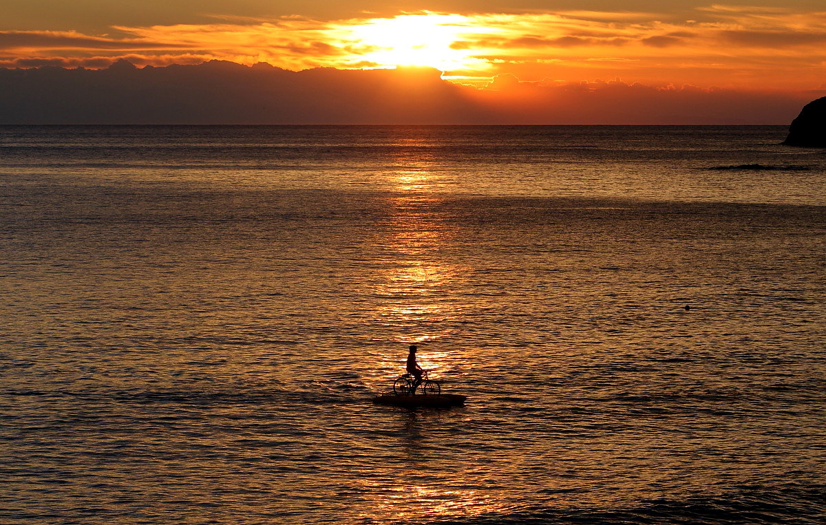 Passeggiando in bicicletta