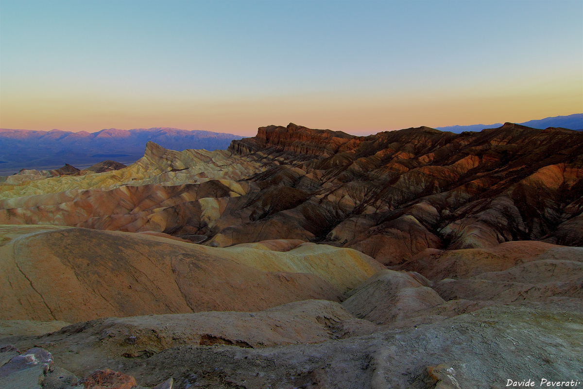 Sunrise at Zabriskie Point