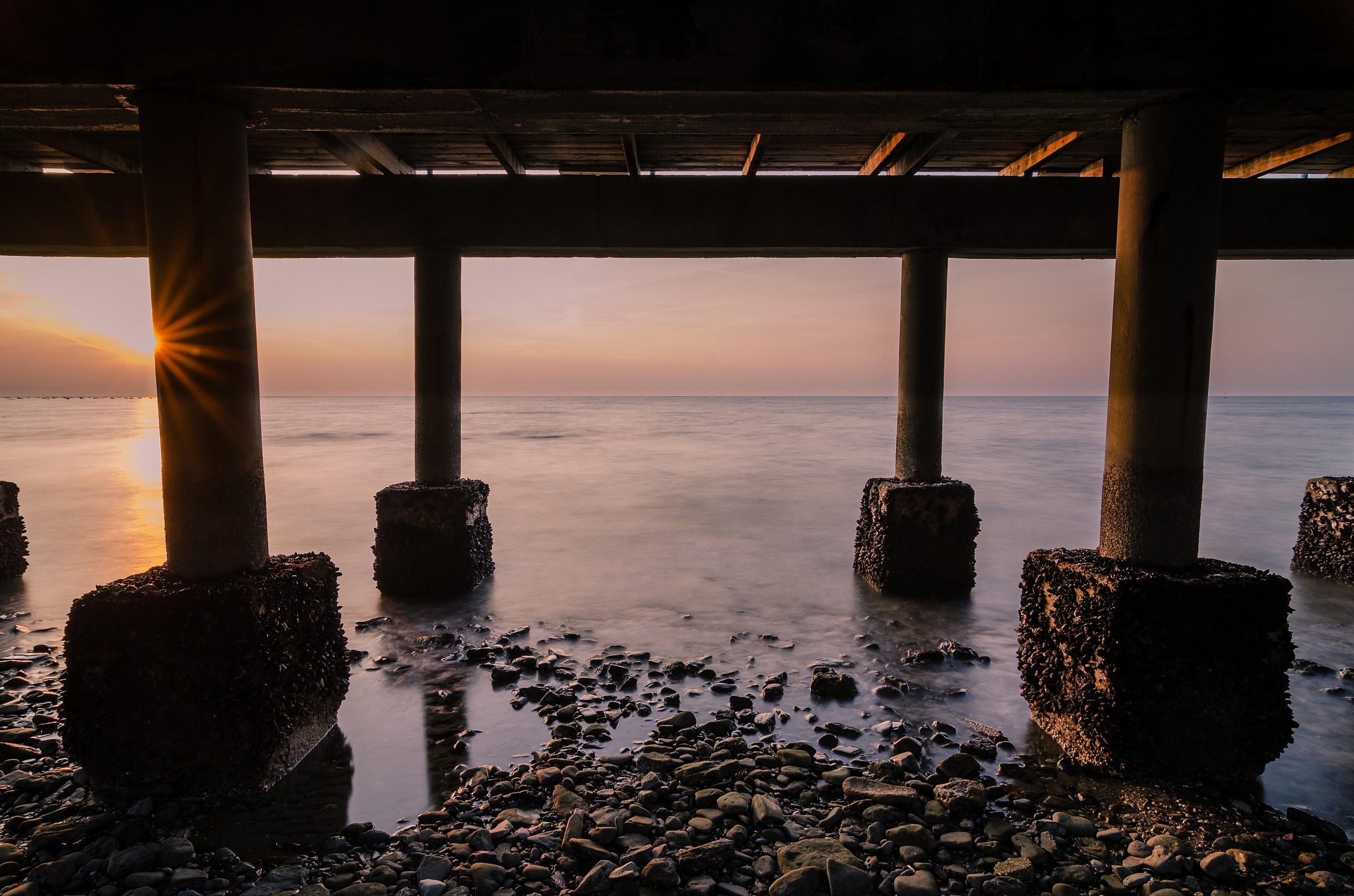 sunset at Punta Sottile, Muggia / 3